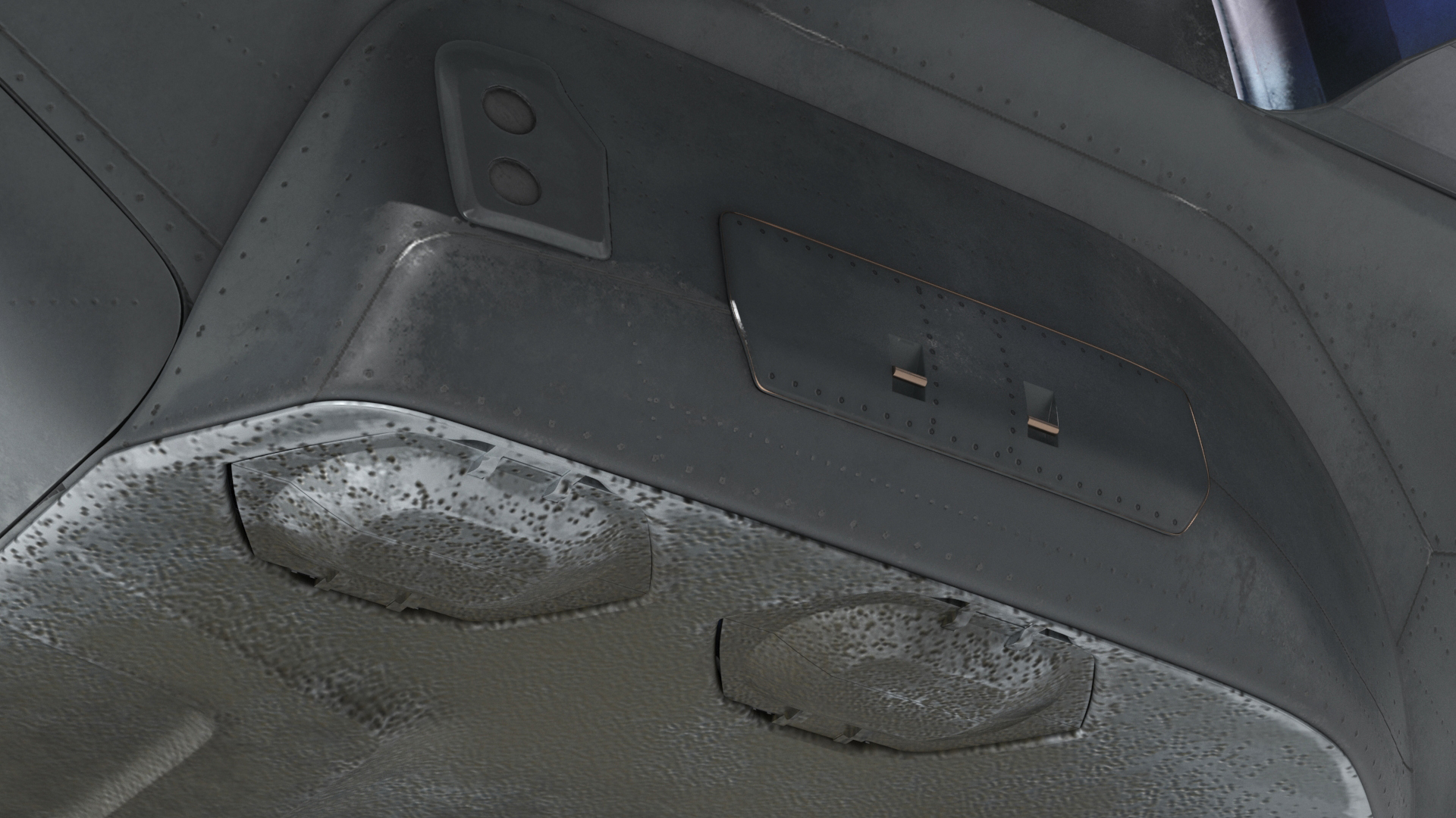 3D Futuristic Sci-Fi Dropship