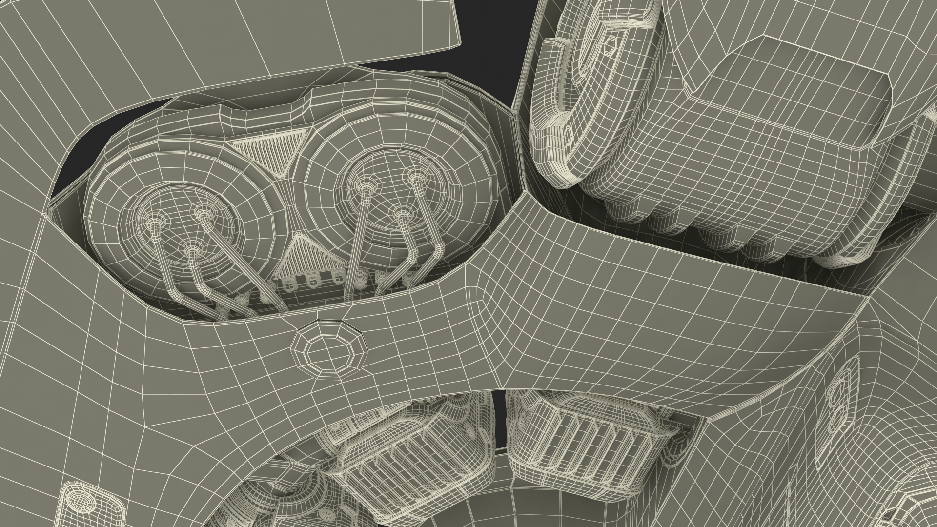 3D Futuristic Sci-Fi Dropship