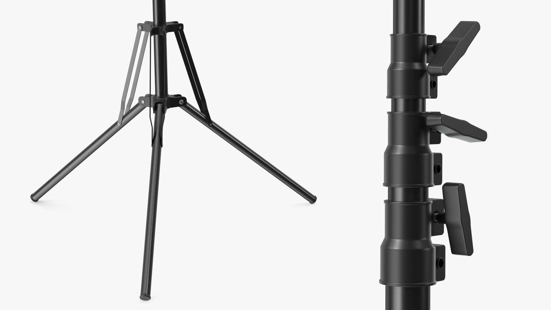 Grow LED Lamp with Short Stand Full Spectrum 3D model