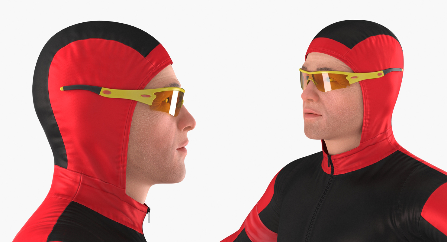 3D model Speed Skater Generic