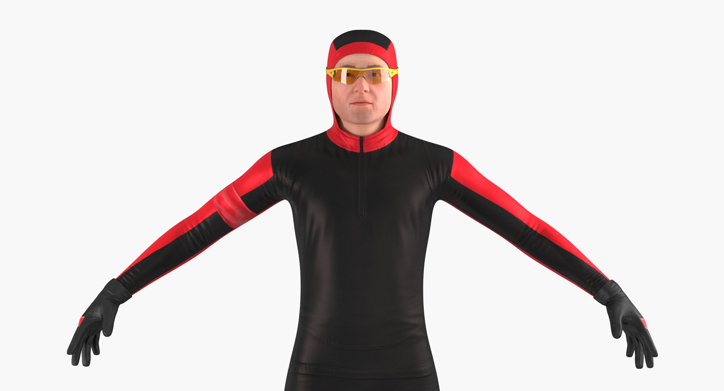 3D model Speed Skater Generic
