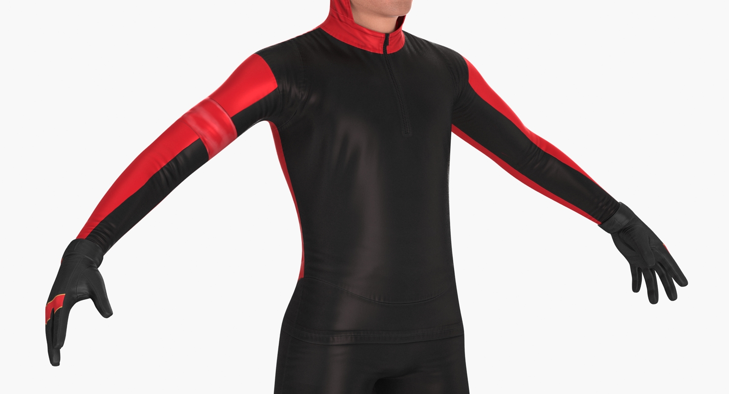 3D model Speed Skater Generic