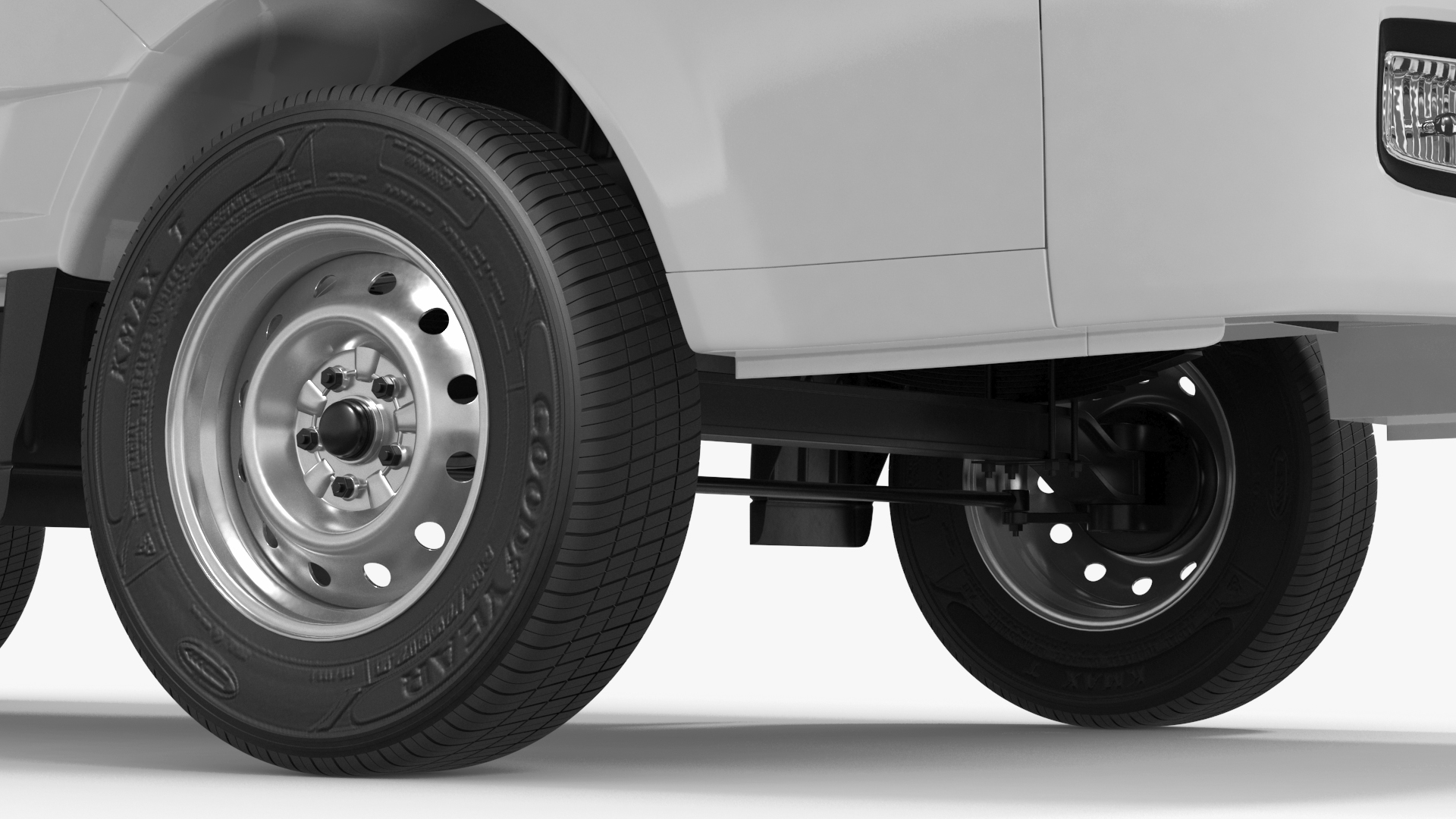 Flatbed Truck Hyundai HR 2023 3D model