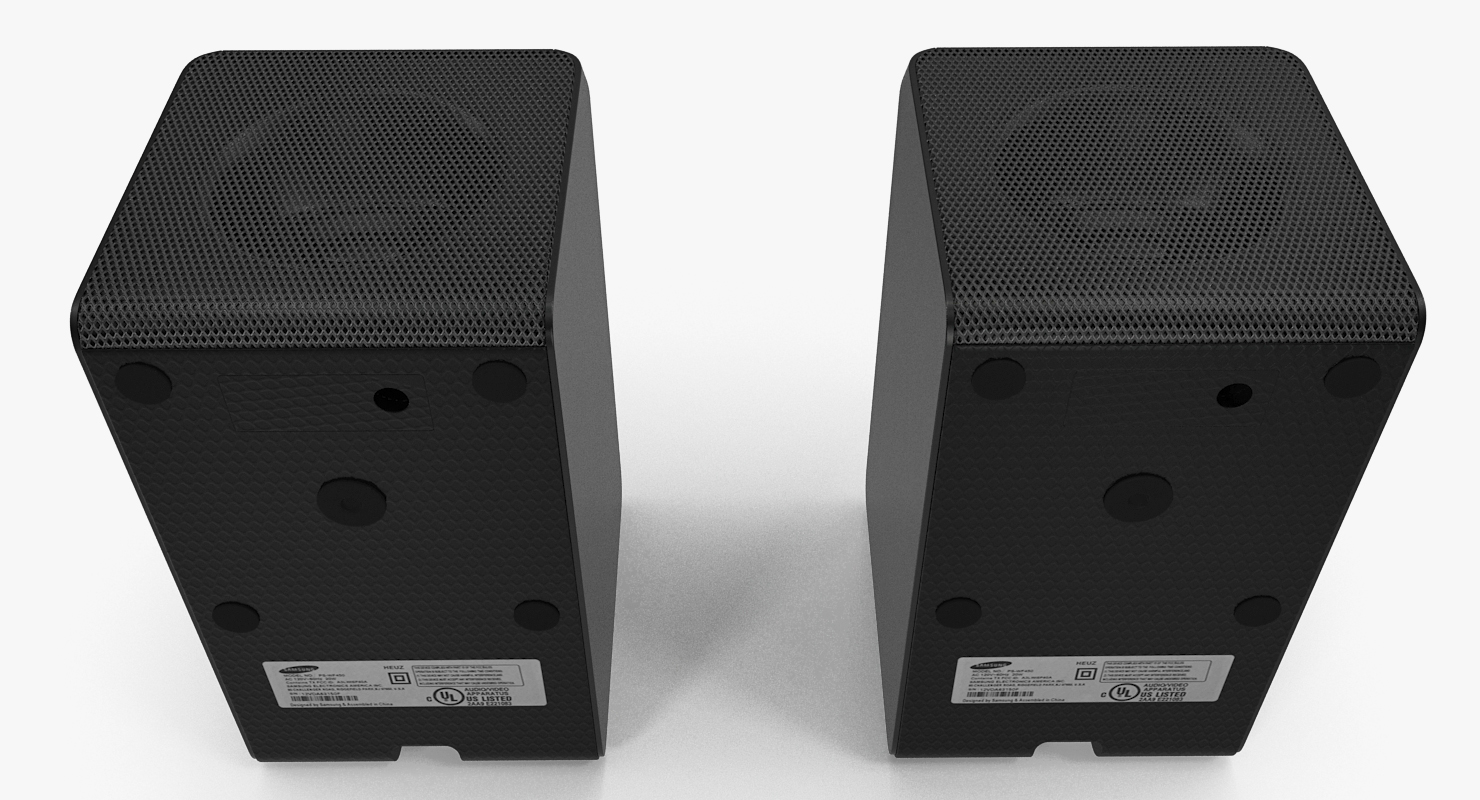 3D model Samsung Wireless Speakers