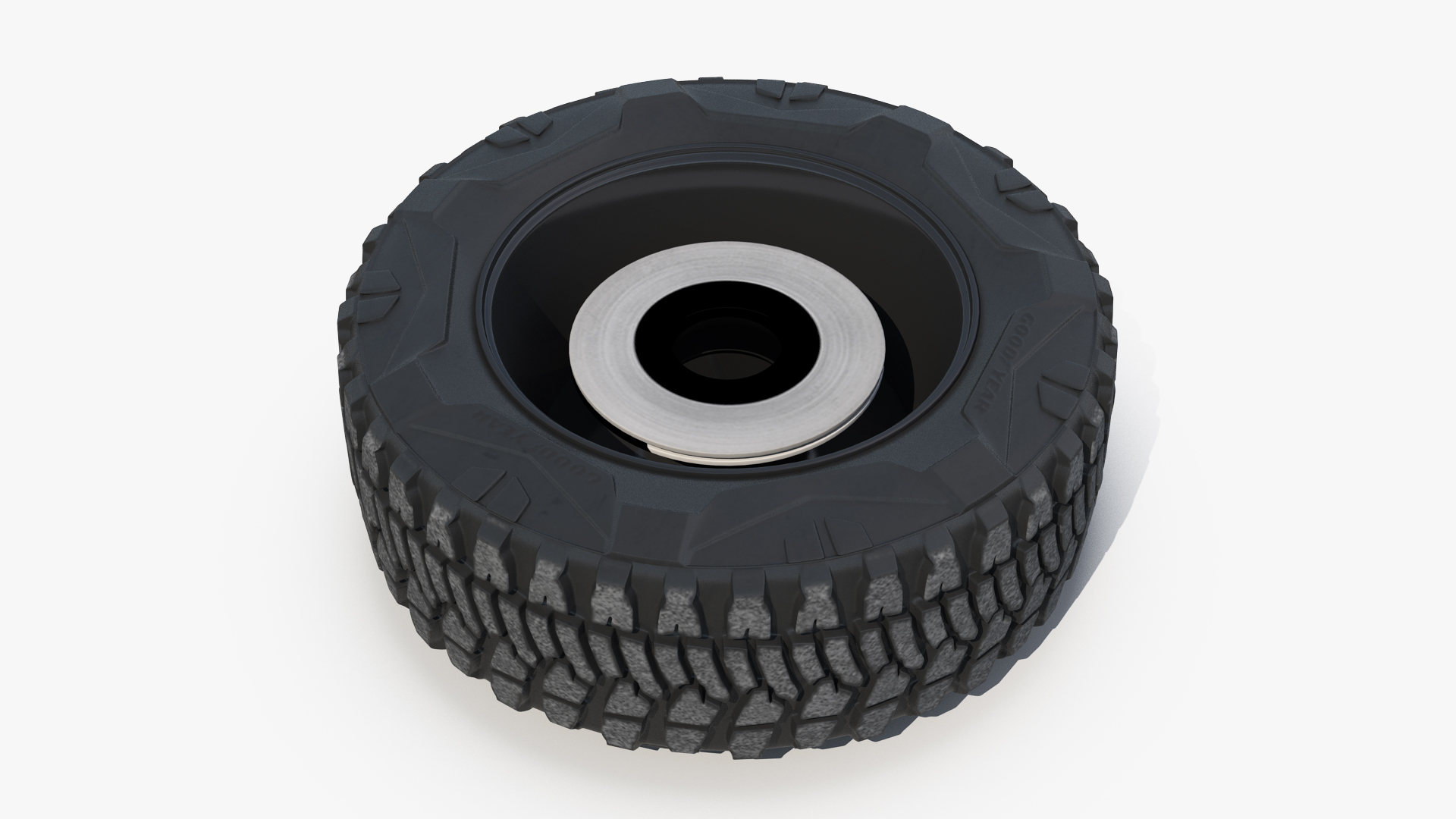 Tesla Cybertruck Wheel 3D
