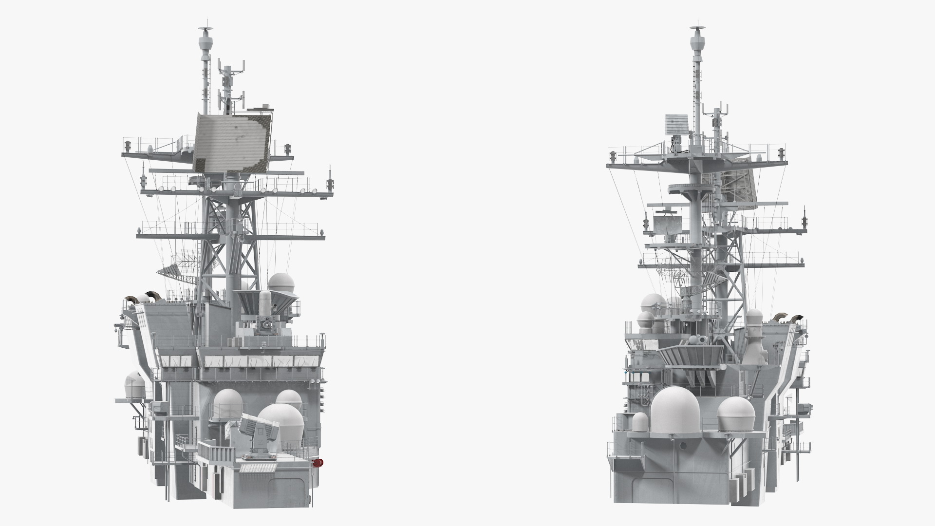 3D model Military Ship Bridge