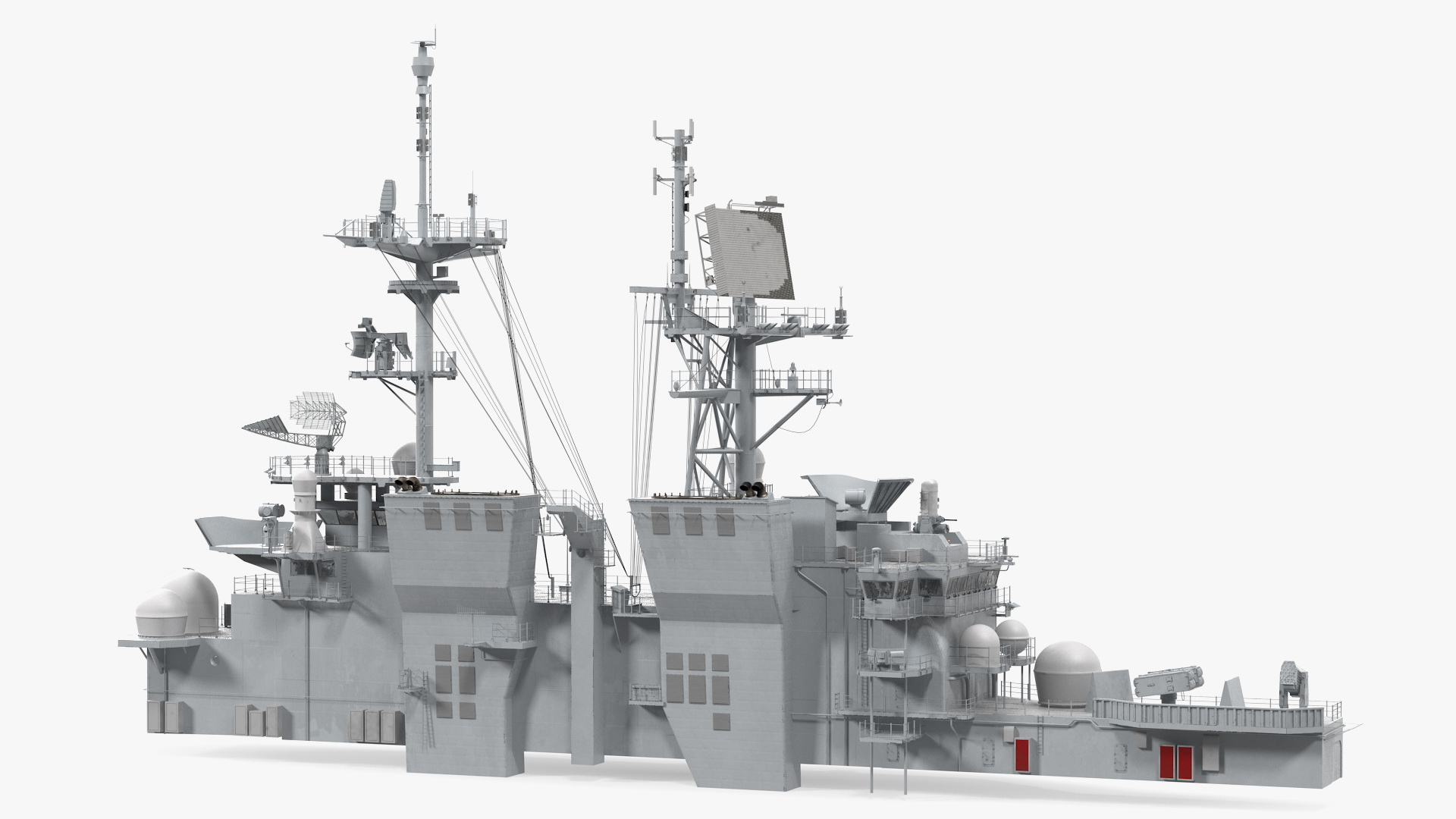 3D model Military Ship Bridge