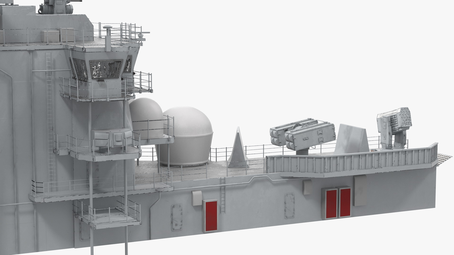 3D model Military Ship Bridge