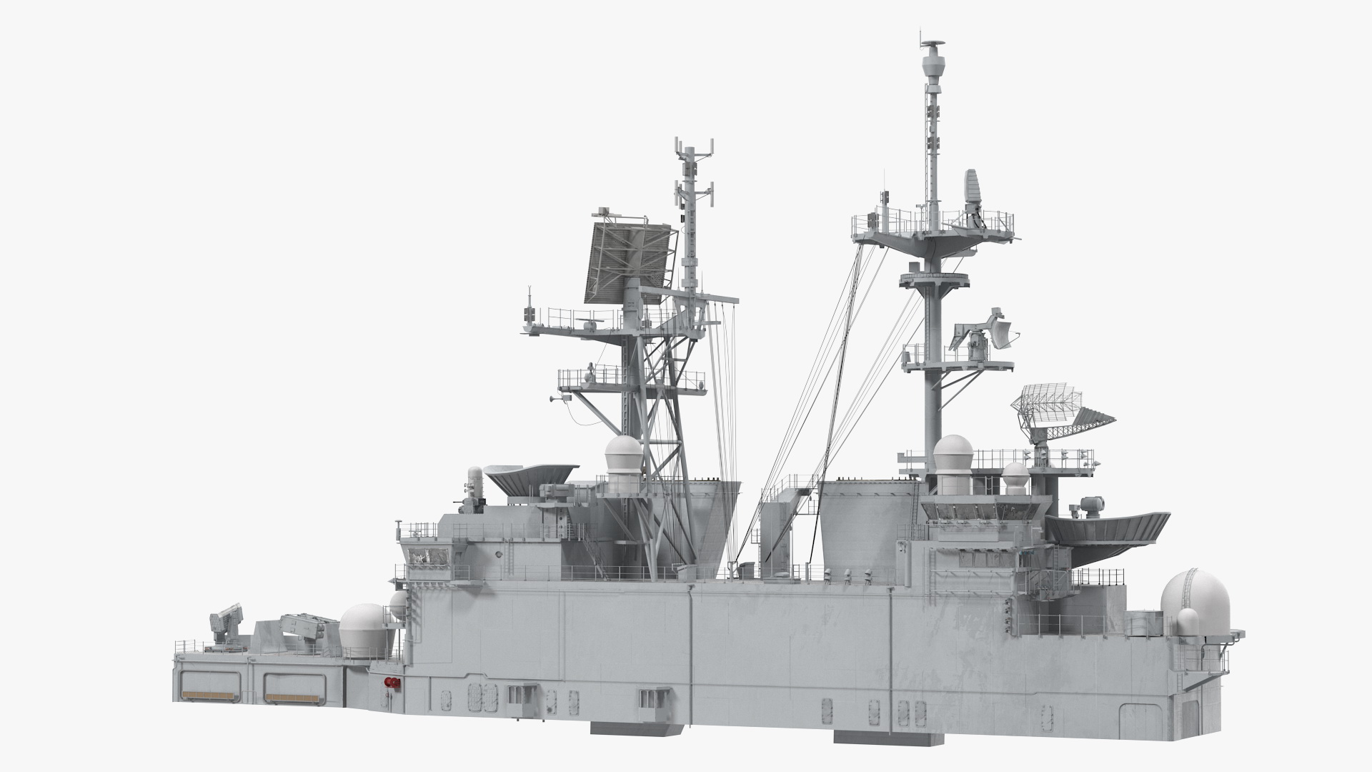3D model Military Ship Bridge