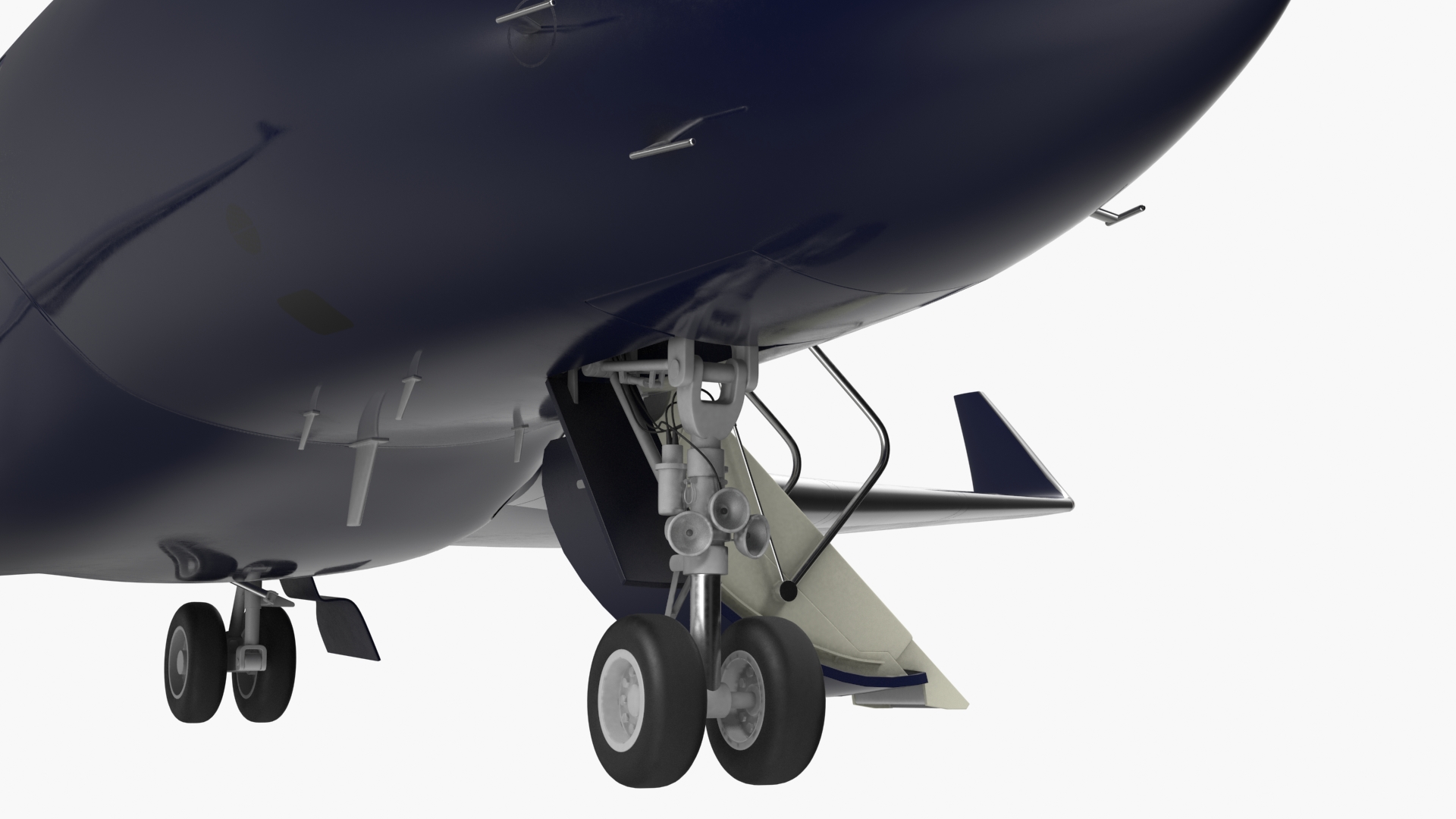 Twin Engine Business Jet 3D model