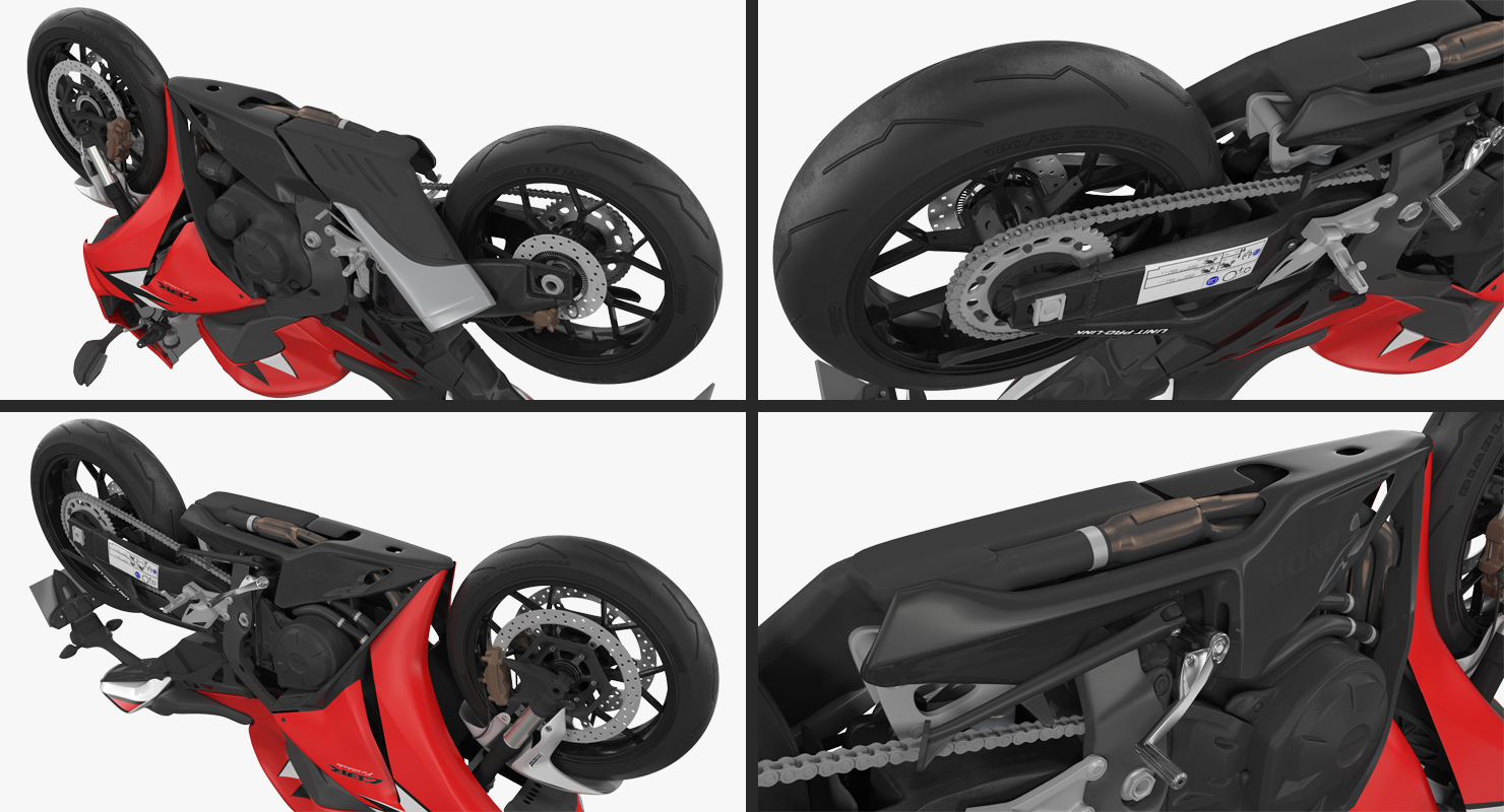 New Honda CBR1000RR Fireblade SP 2016 3D