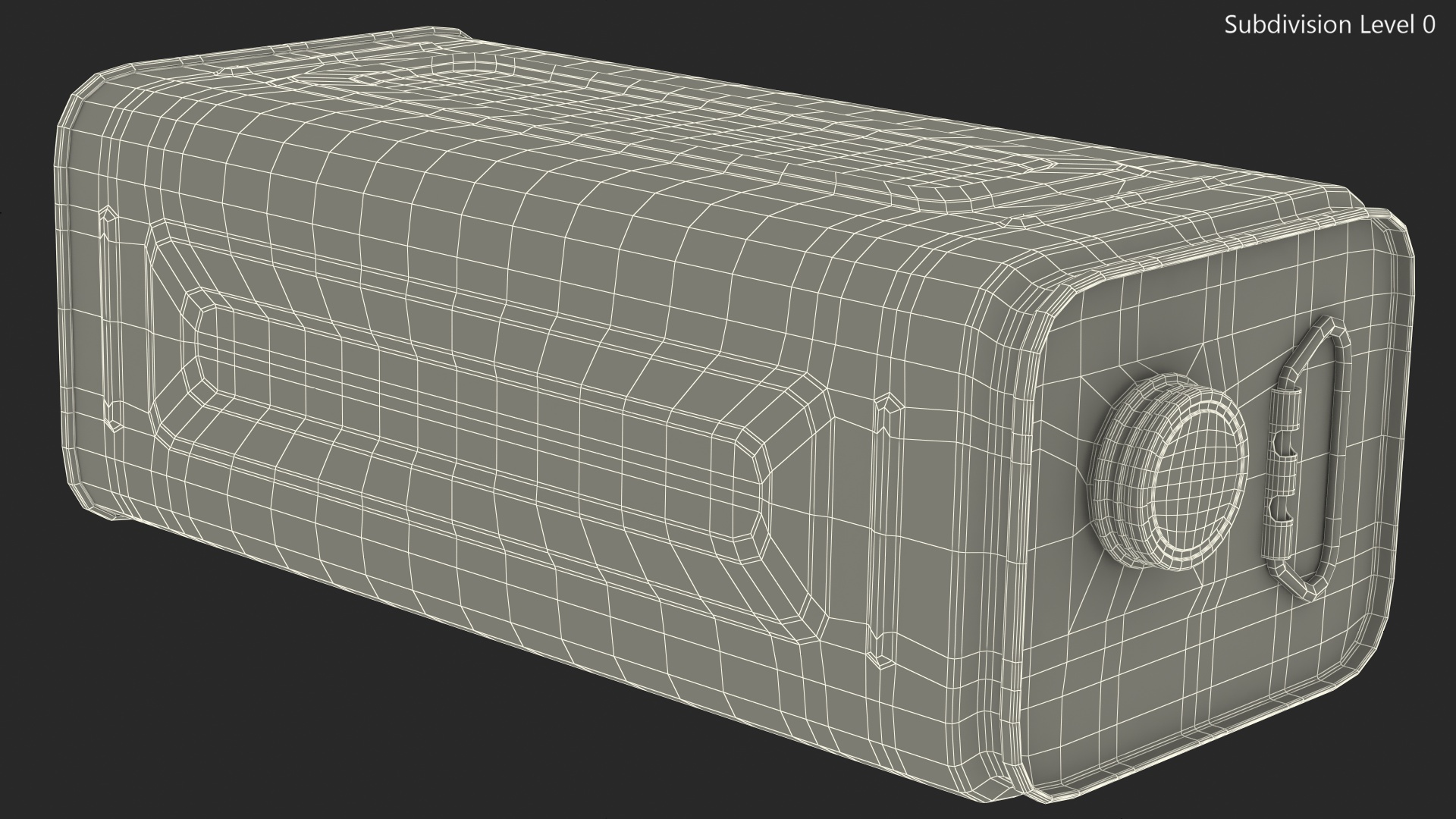 Olive Oil 5 Litre Metal Can 3D