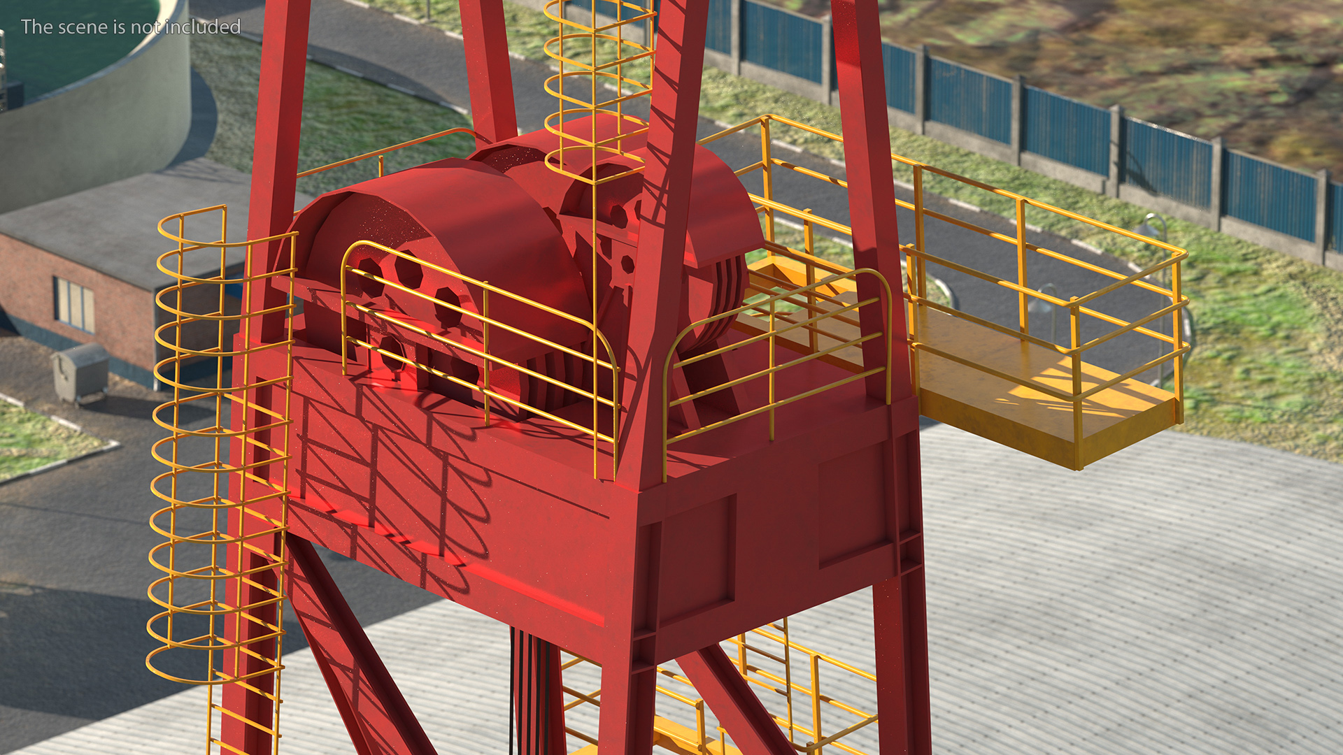 3D Uralmash Sectional Drilling Rig