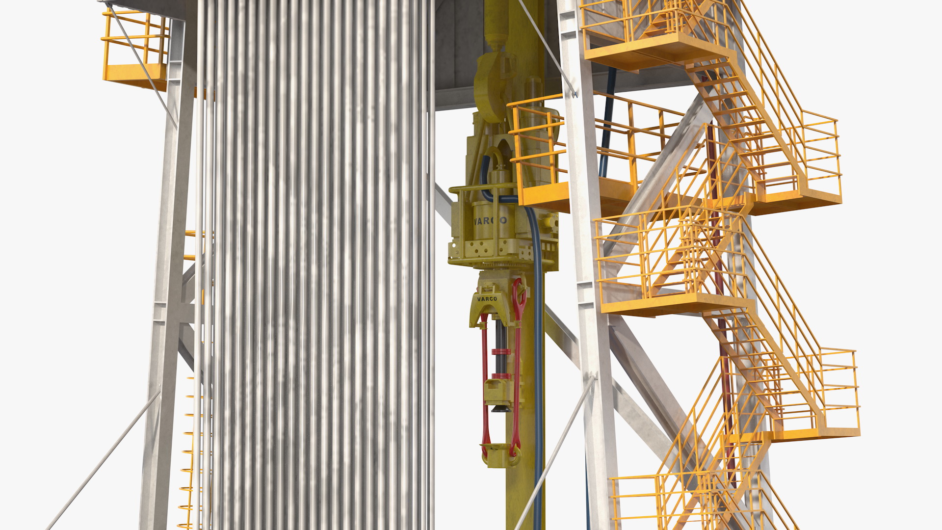 3D Uralmash Sectional Drilling Rig