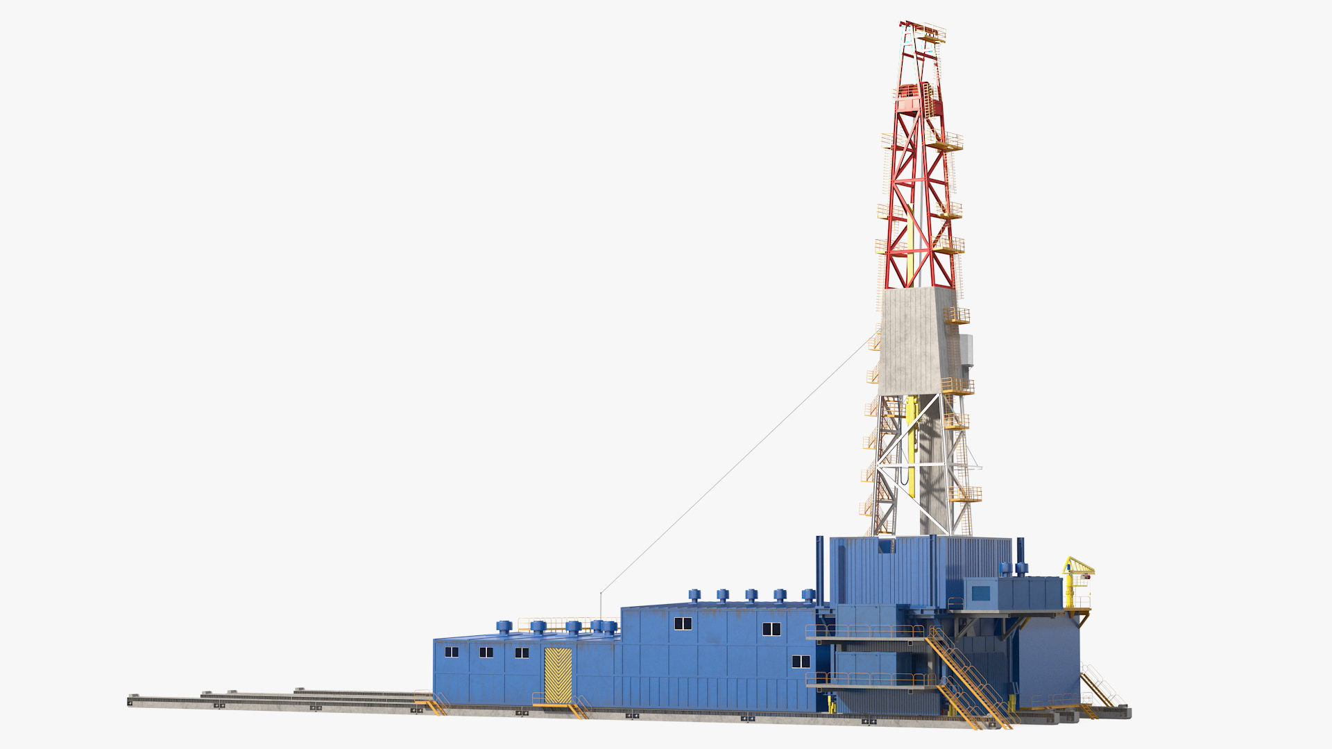 3D Uralmash Sectional Drilling Rig