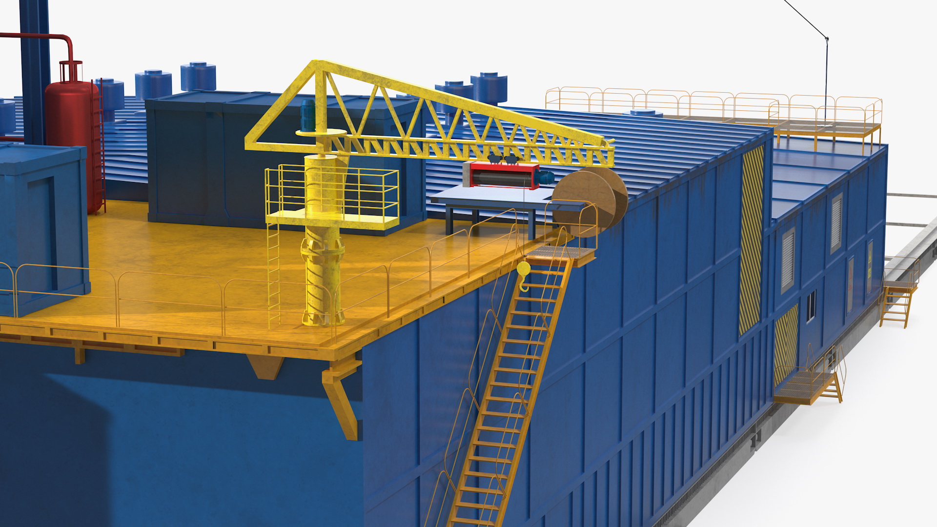 3D Uralmash Sectional Drilling Rig