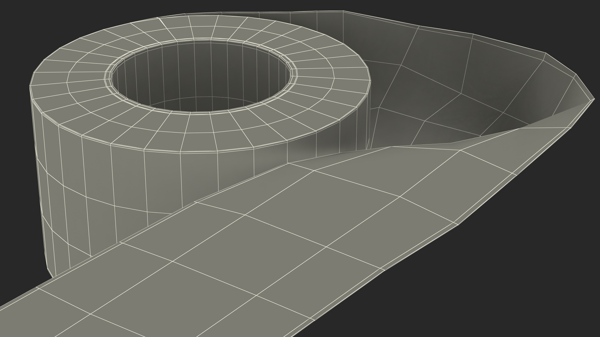 Barricade Tape Danger Blasting Area Yellow 3D