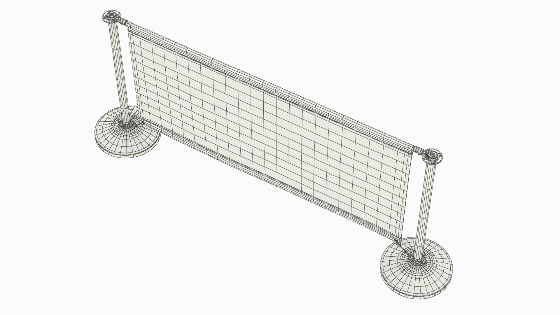 Portable Barrier Banner Stand - view 7