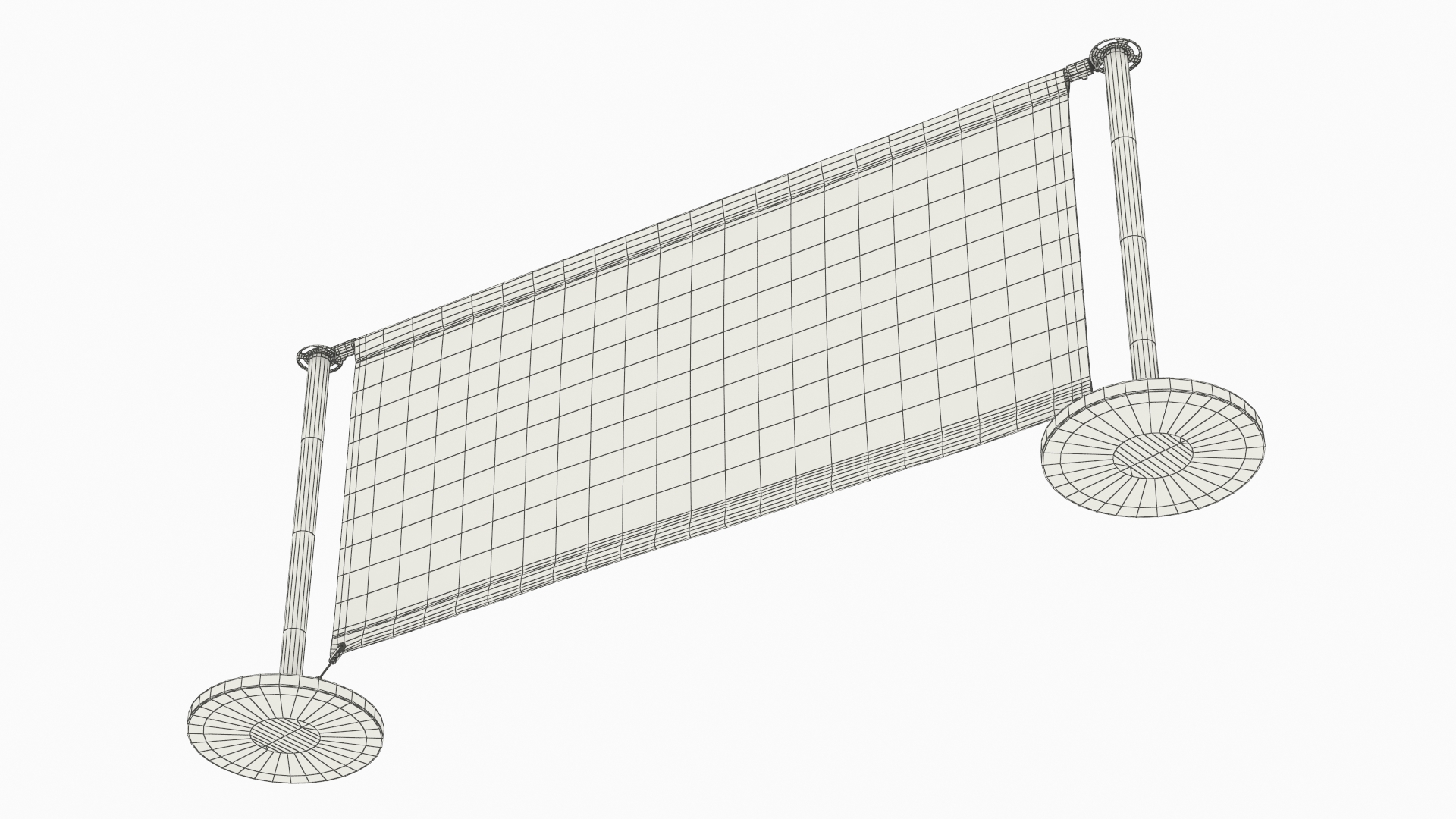 Portable Barrier Banner Stand - view 6