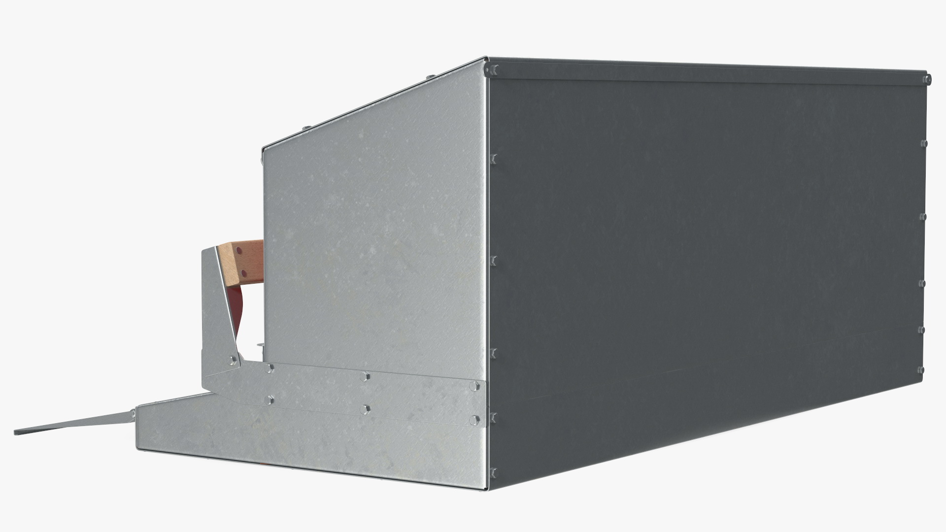 Large Reversible Rollaway Nest Box with Eggs 3D model