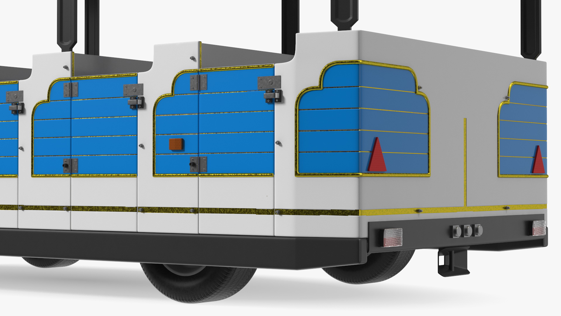 3D Wagon Dotto Muson River model