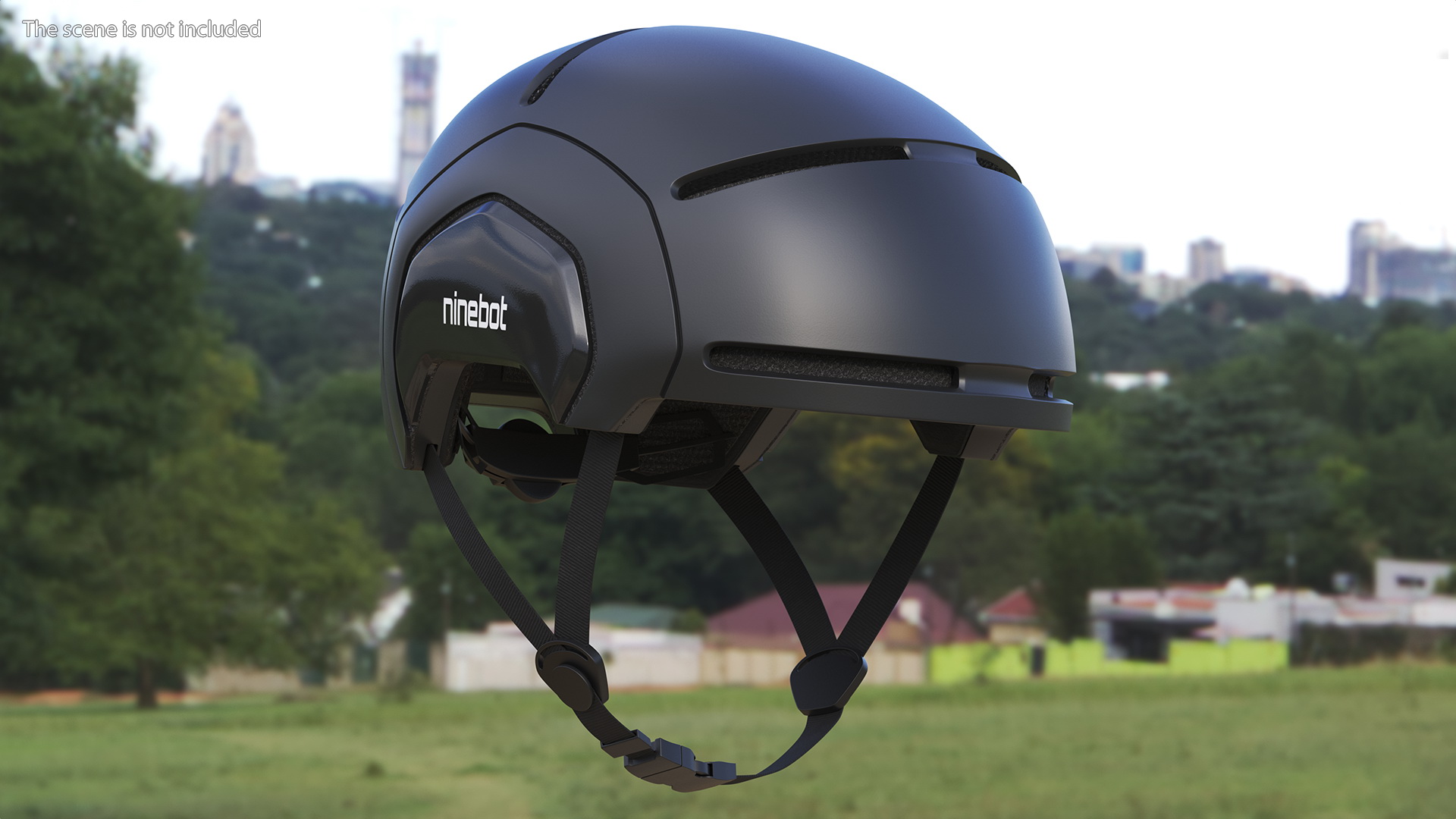 Segway Helmet Black 3D model