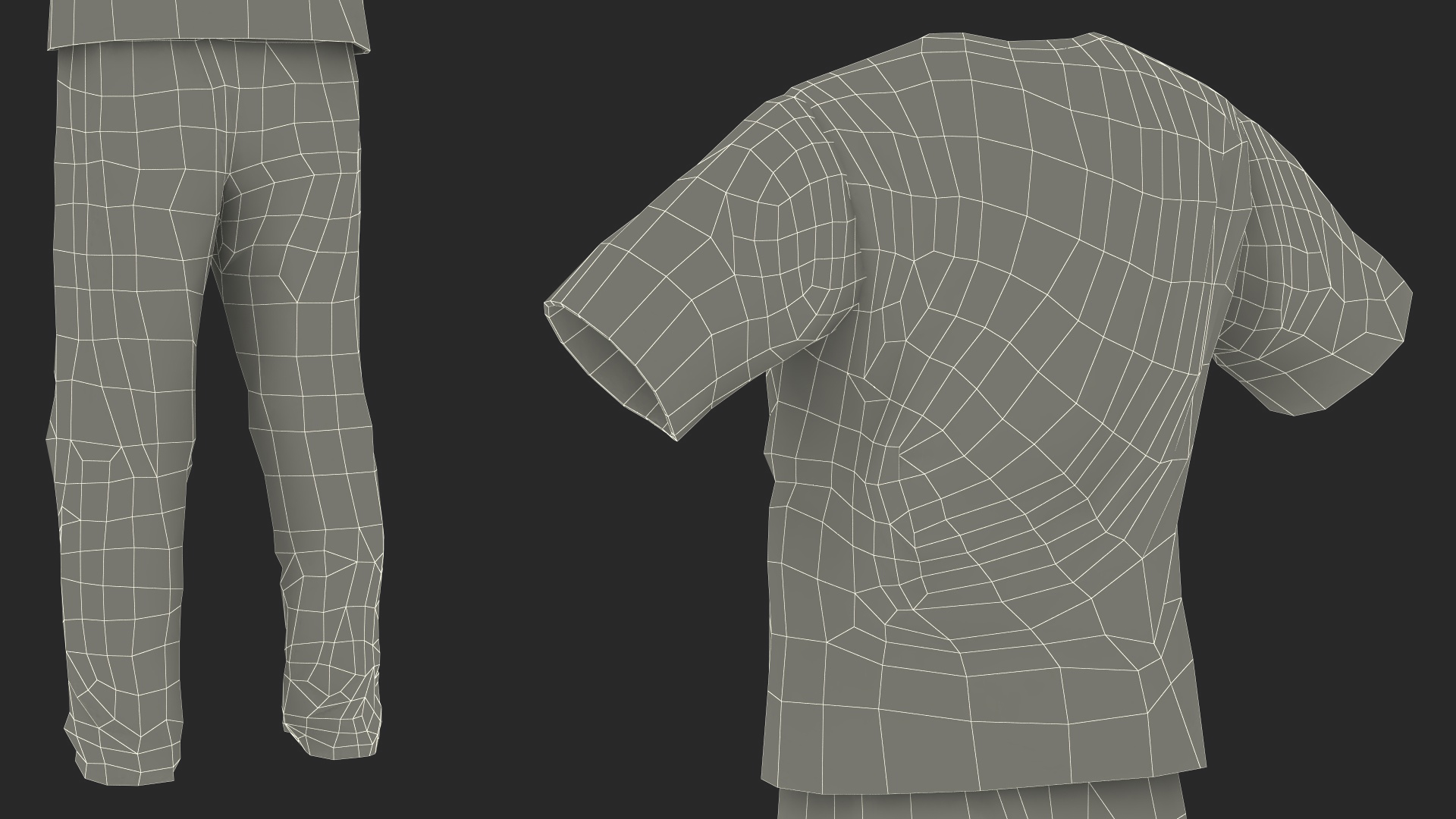Dr Dress Scrub Suit for Man 3D