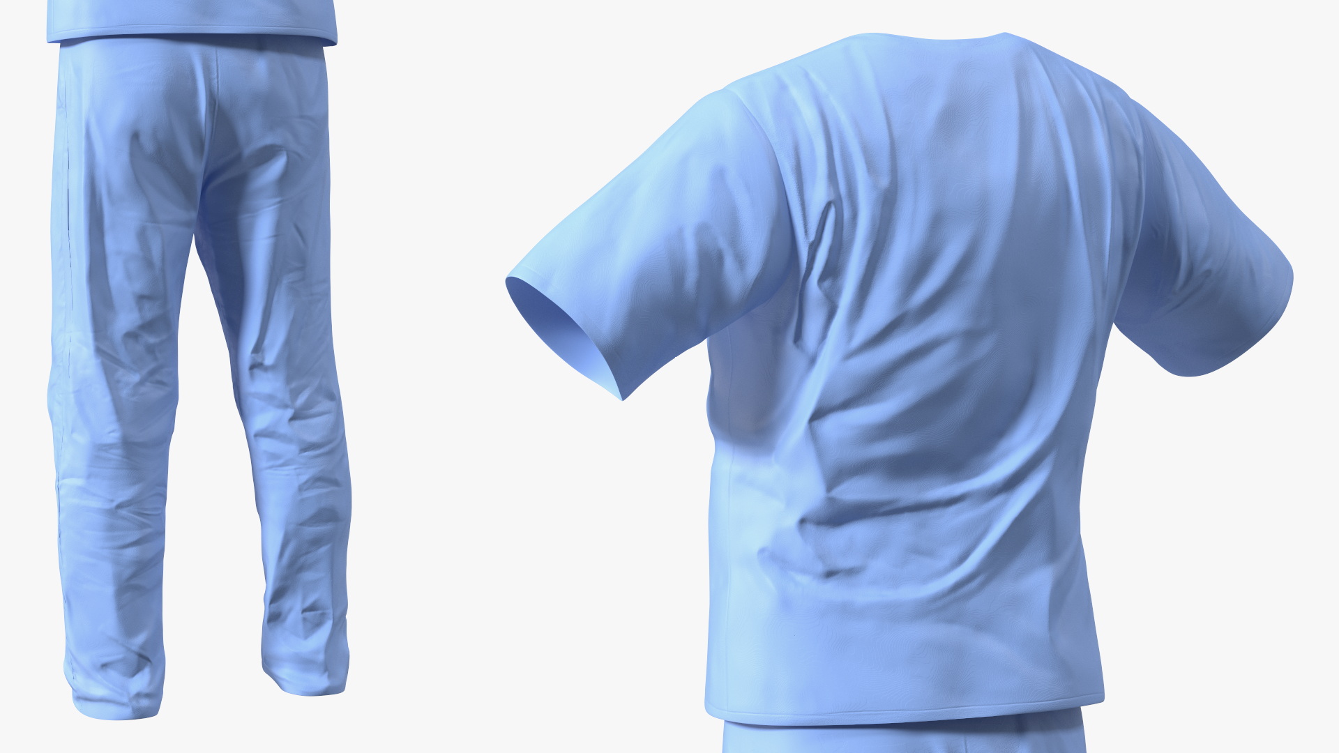 Dr Dress Scrub Suit for Man 3D