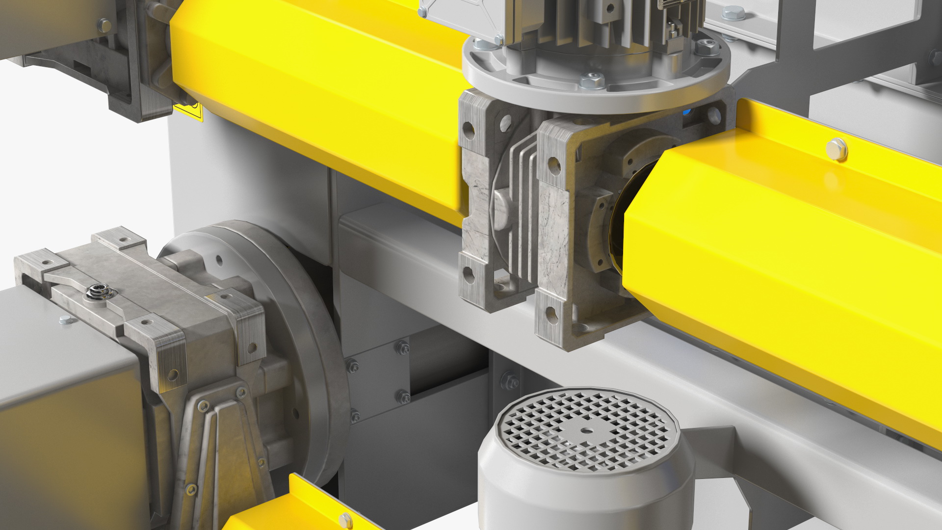 Fragola Four Roller Mill 3D model