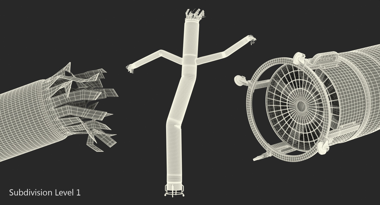 Skydancer Blue 3D model