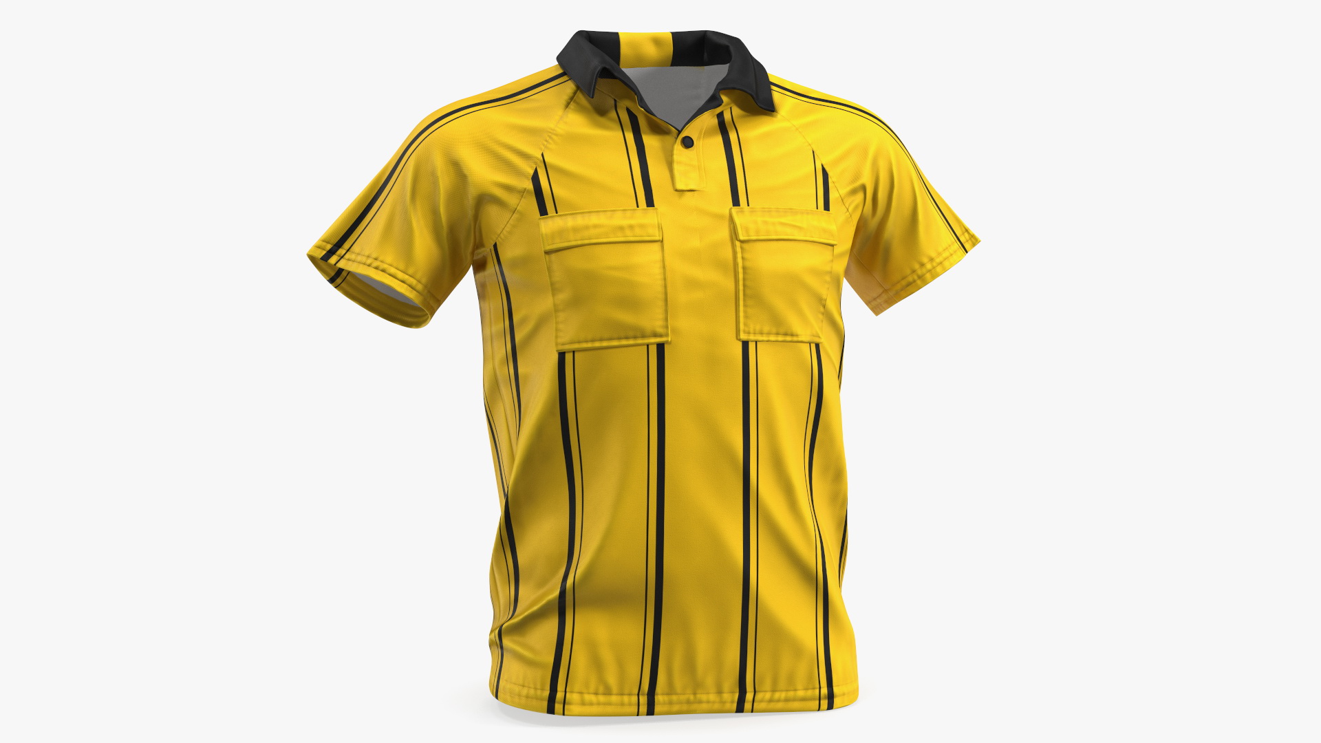 3D Referee Shirt model