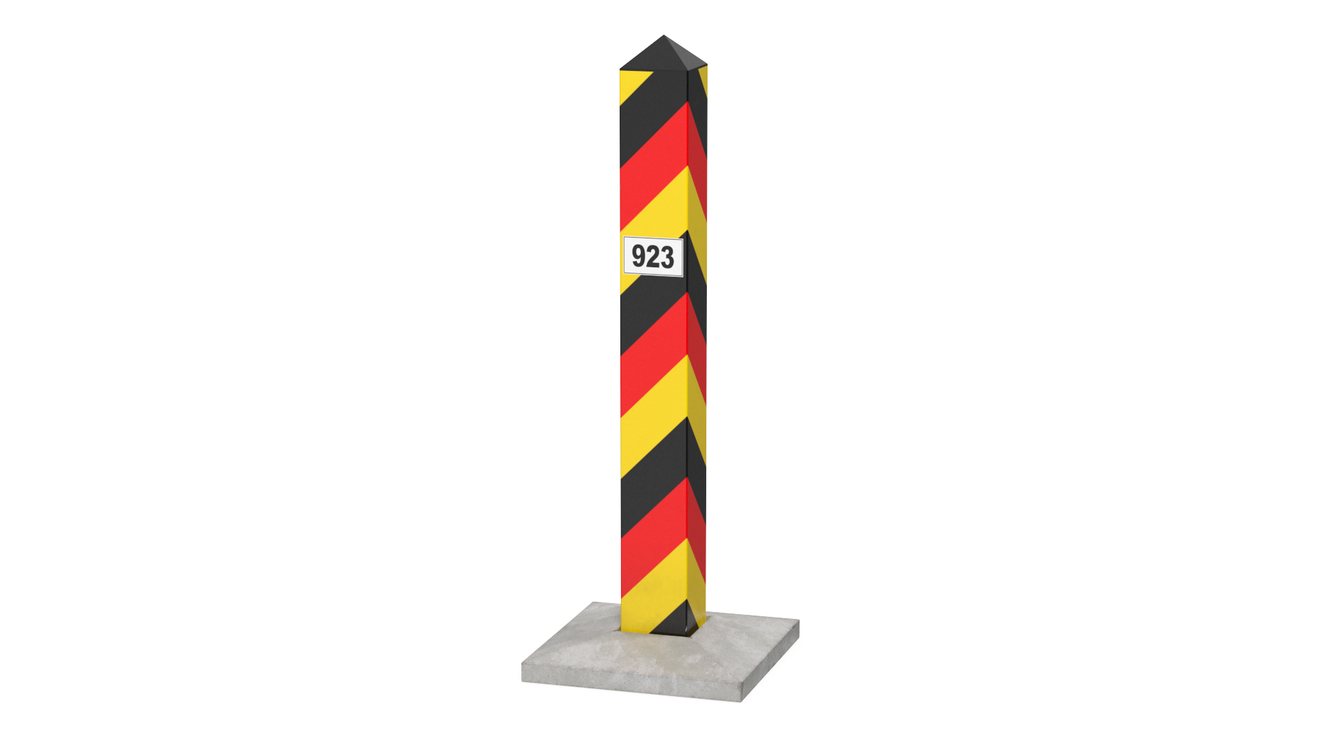 Border Post of Germany 3D