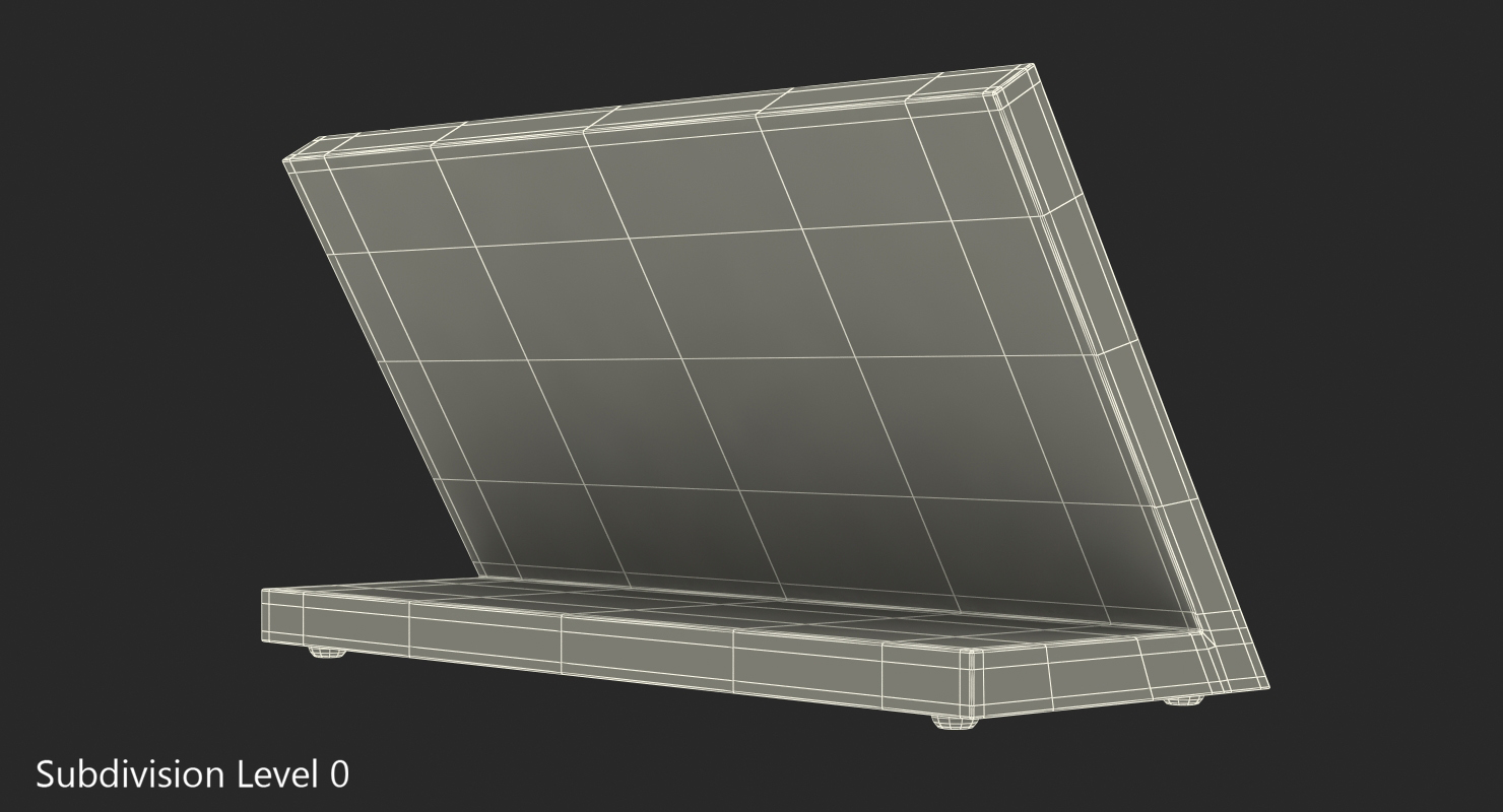 3D Empty Magnetic Knife Base Block