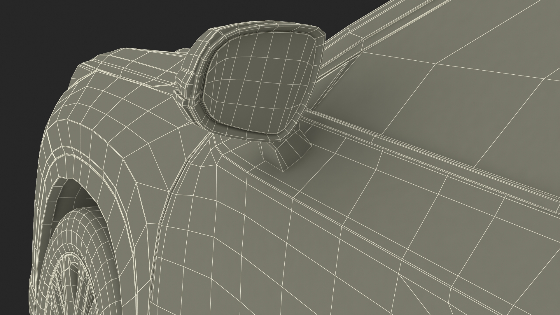 Toyota Grand Highlander 2024 White 3D model