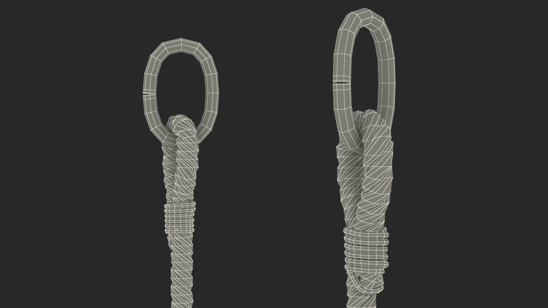 3D Colored Wooden Rope Ladder
