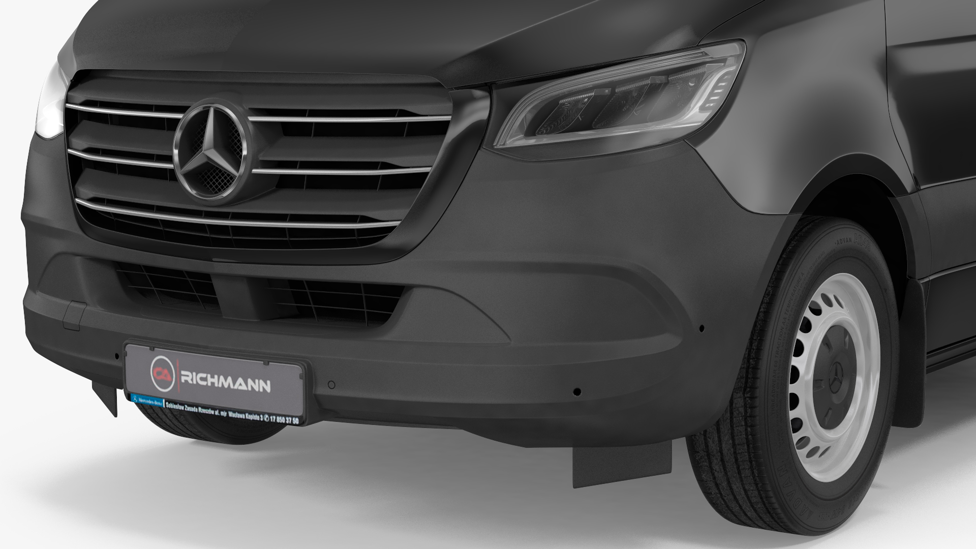 3D model Mercedes Sprinter Tourer 319 Rigged