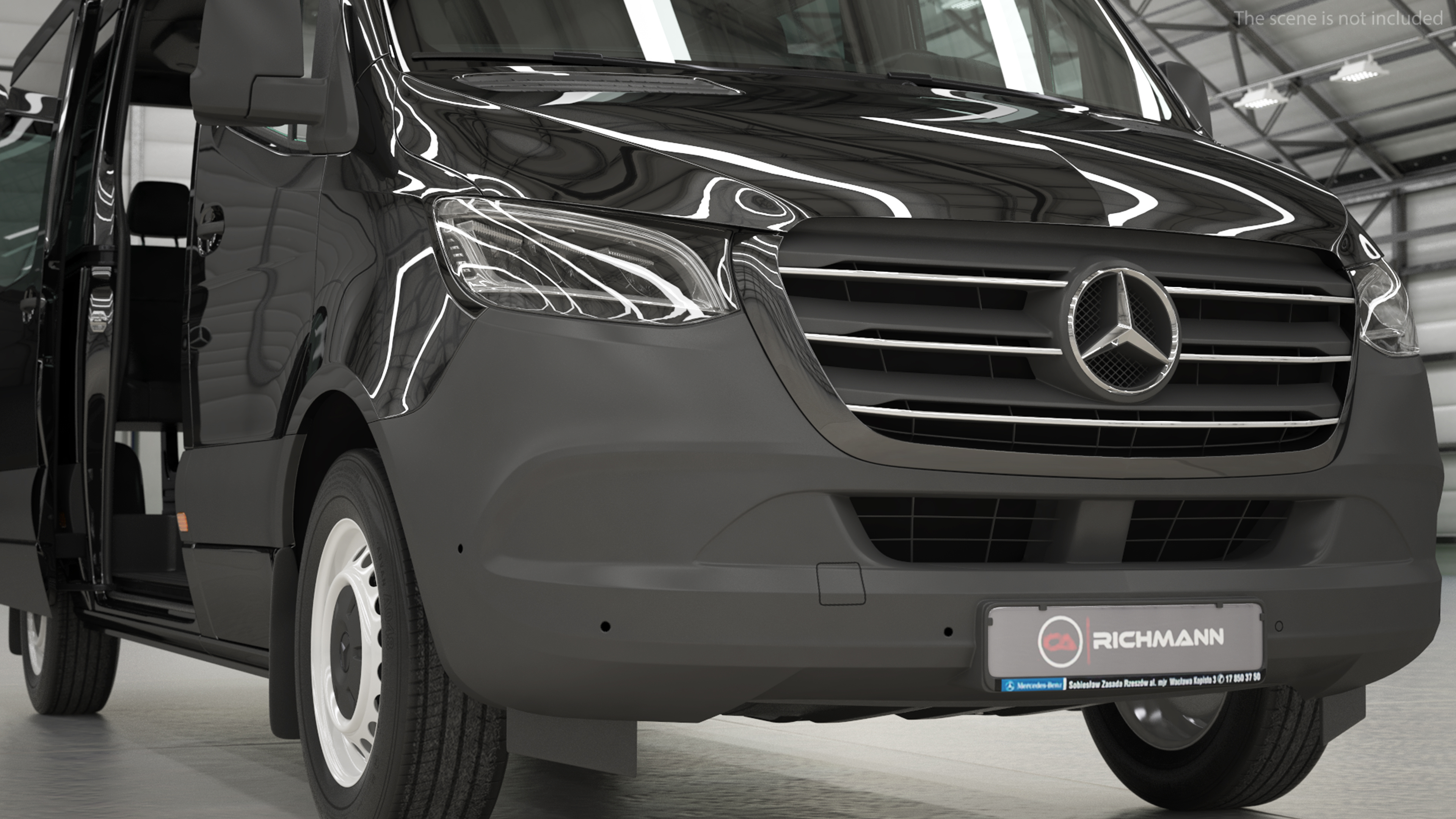 3D model Mercedes Sprinter Tourer 319 Rigged