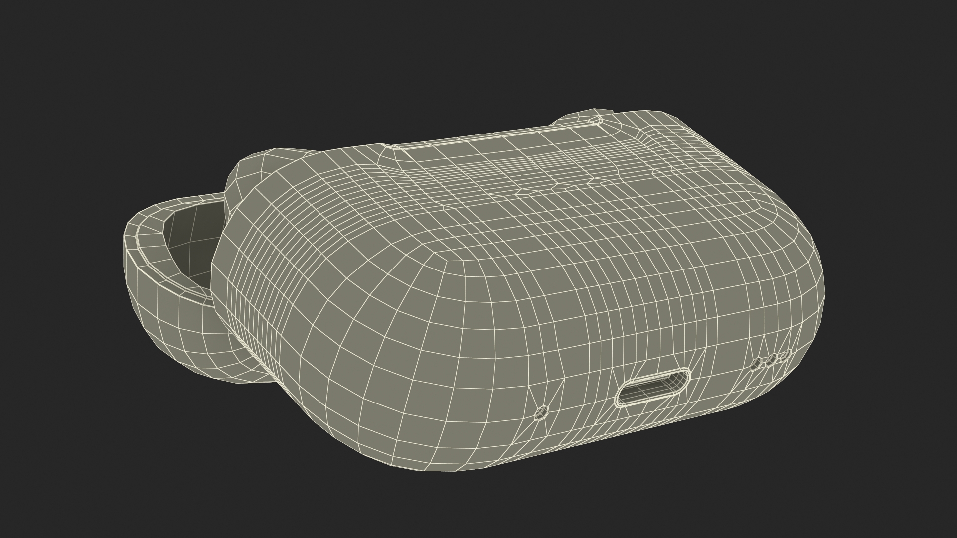 3D model Apple AirPods Pro 2 USB-C Open