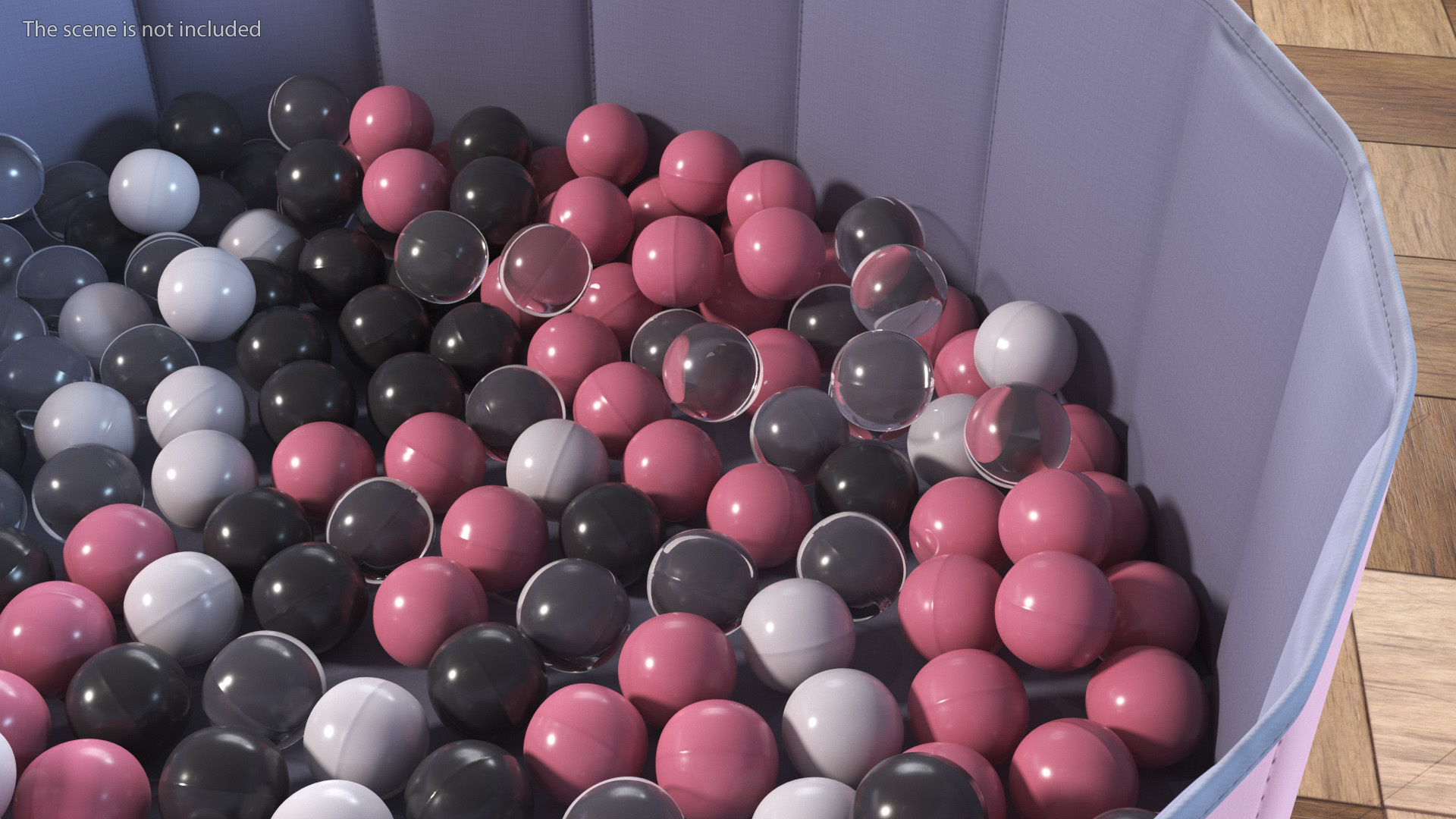 Dry Pool for Kids Size M 3D model
