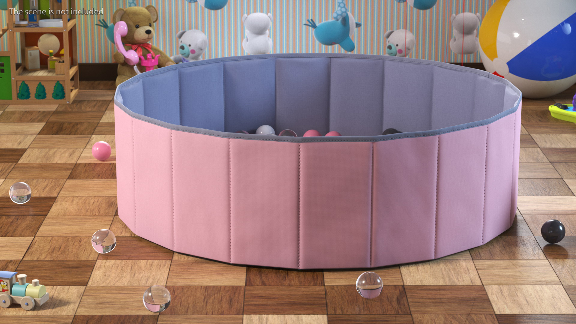 Dry Pool for Kids Size M 3D model