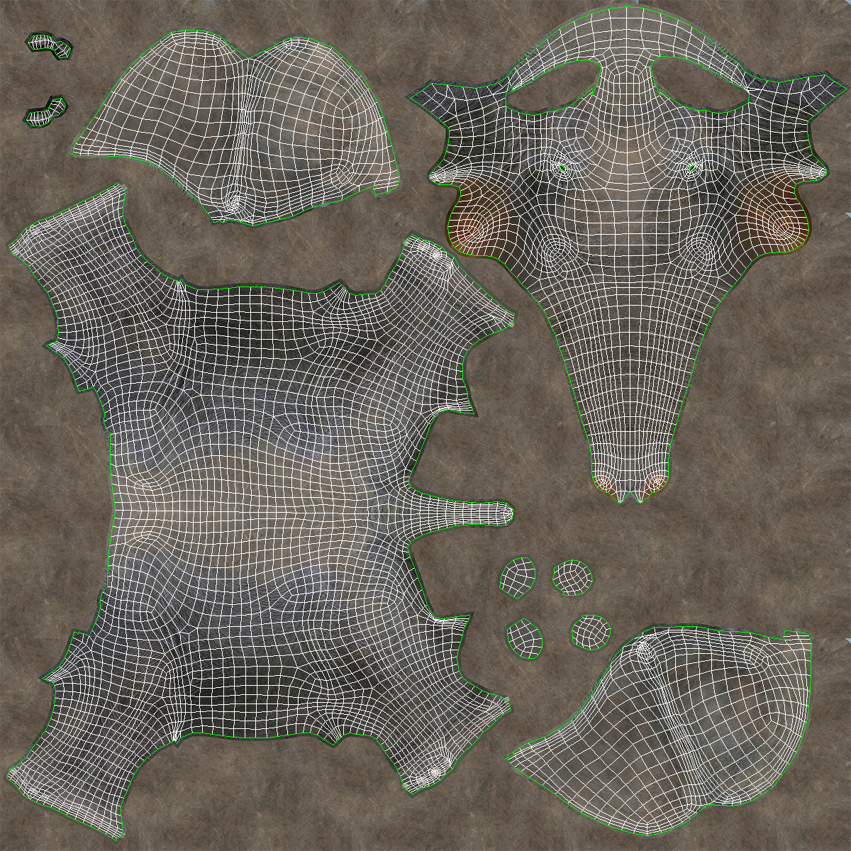 3D Animated Elephant Walking Fur Rigged
