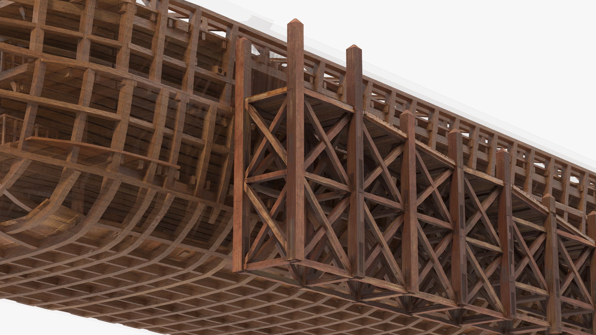3D Noah Ark with transparency