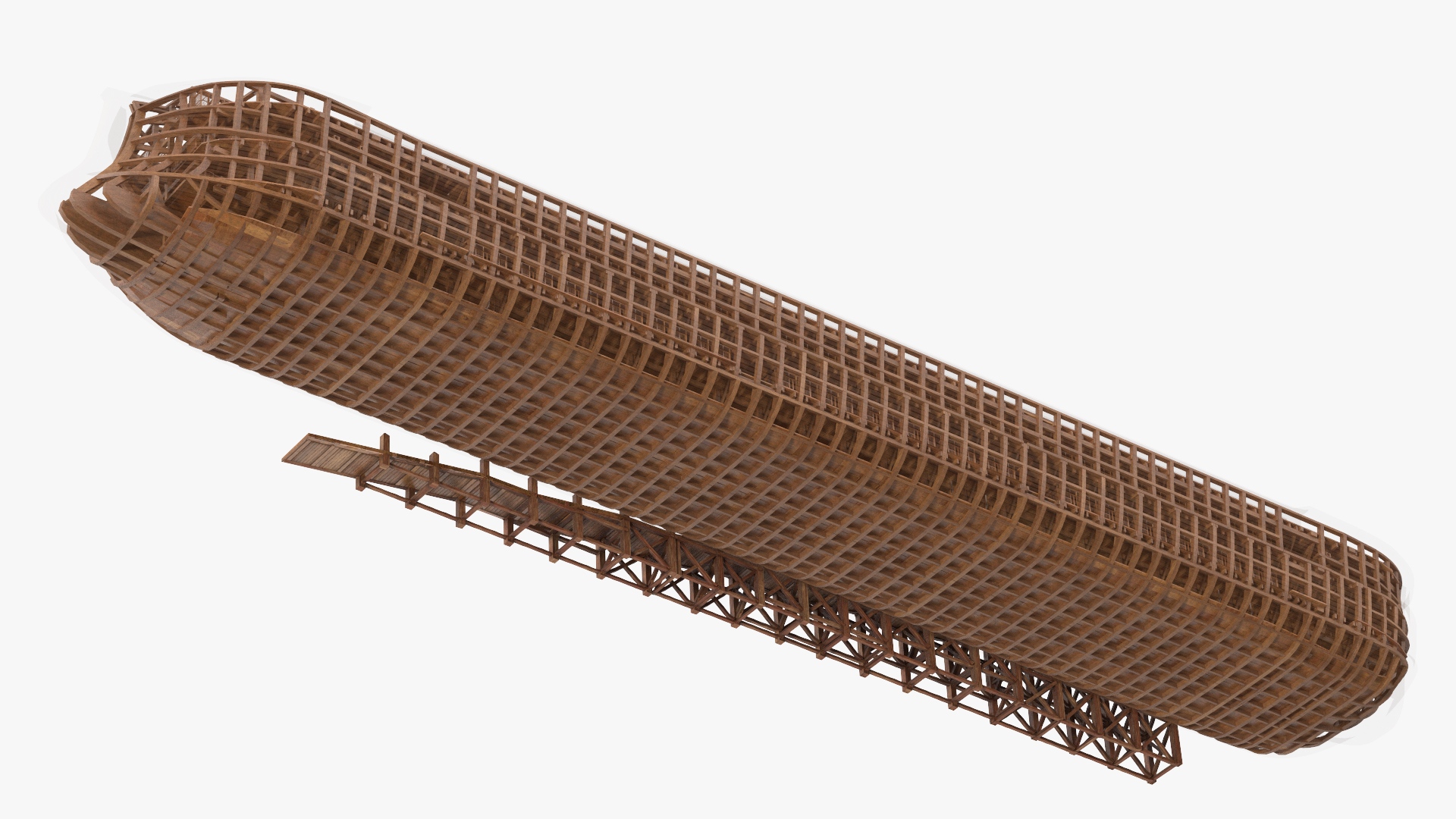 3D Noah Ark with transparency