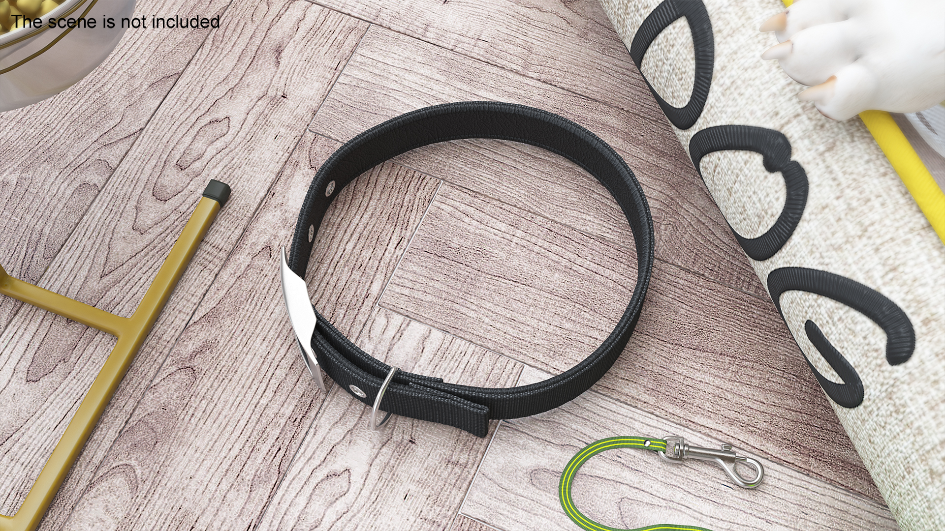 Pet Collar with Buckle 3D
