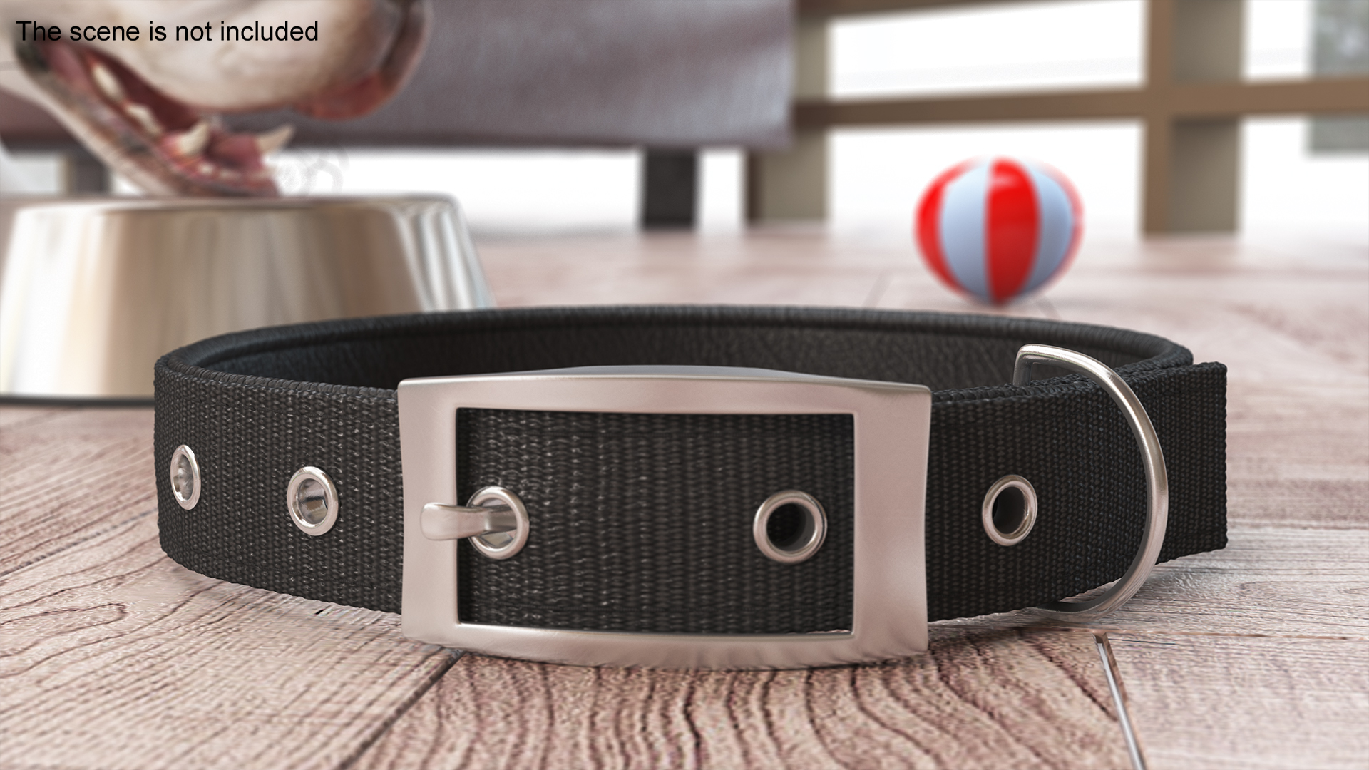 Pet Collar with Buckle 3D