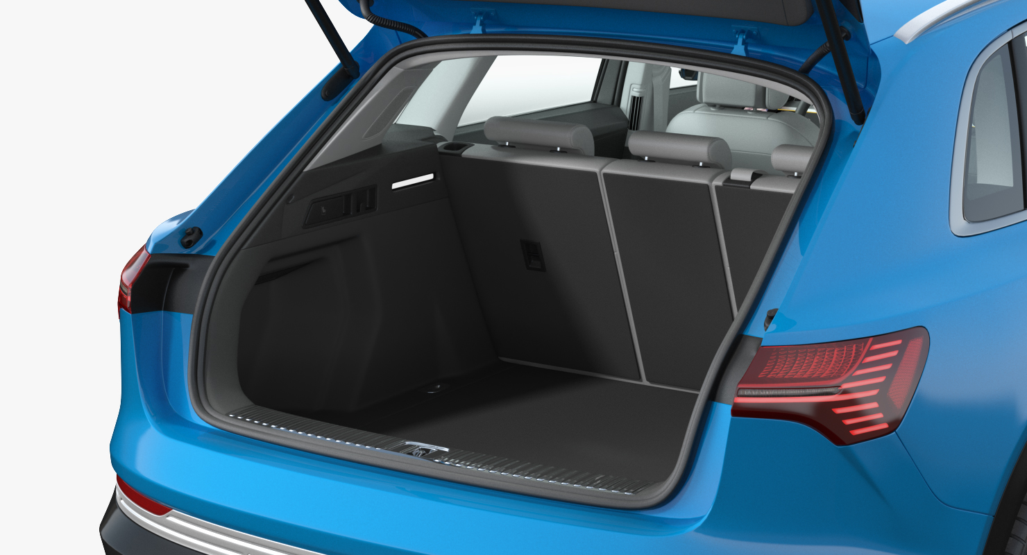 3D Audi E-tron Rigged model