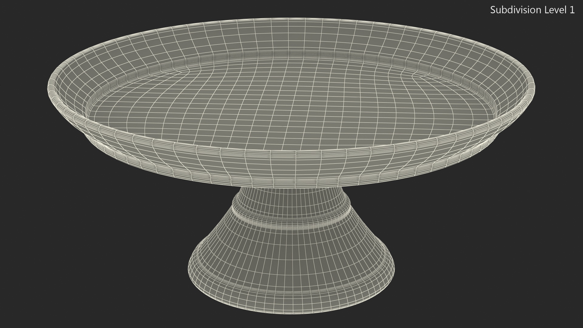 3D Cake Stand Metal