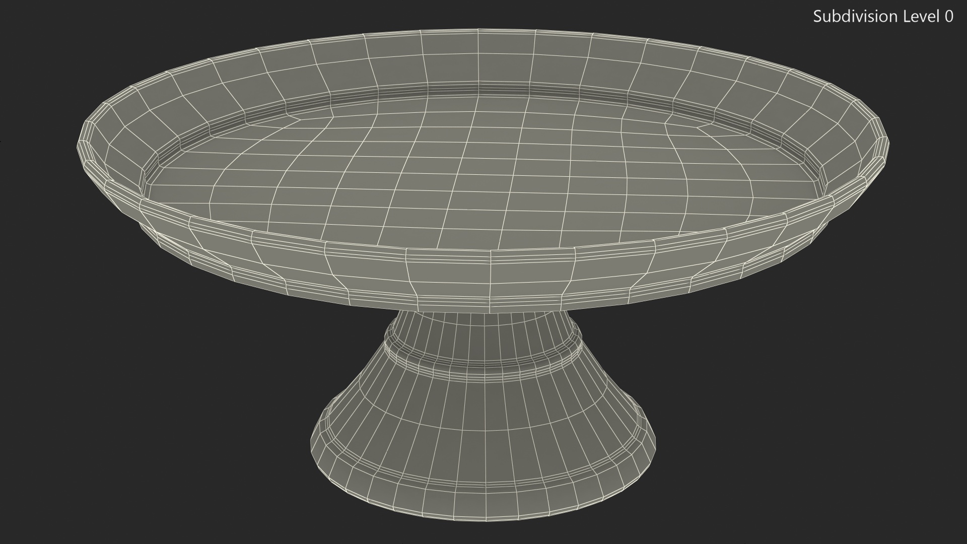 3D Cake Stand Metal