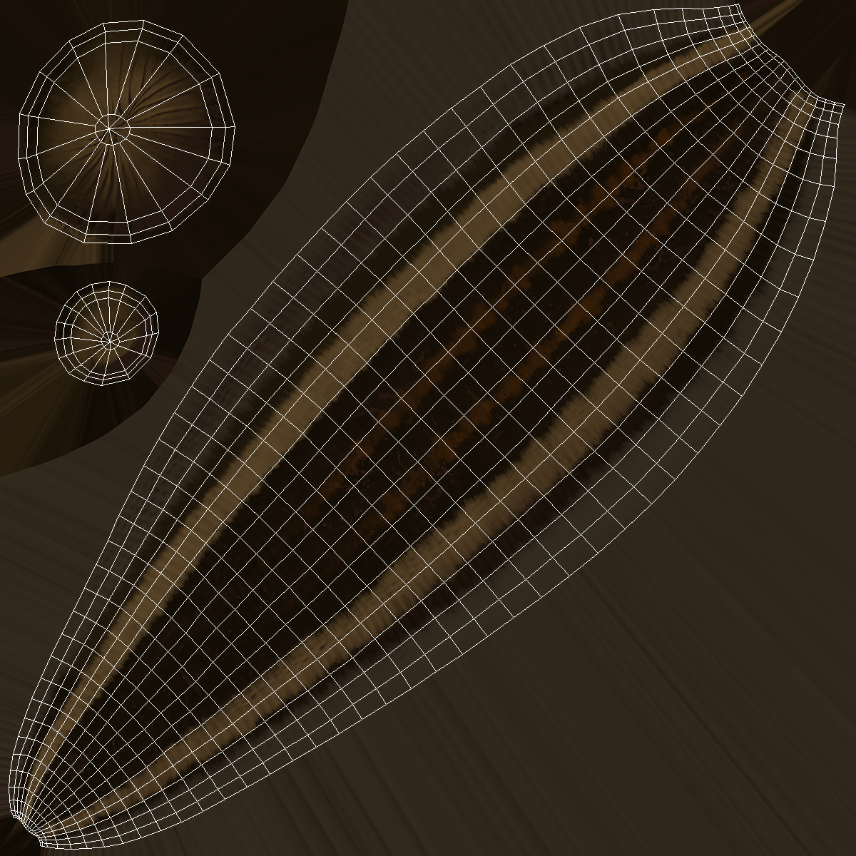 3D model Hirudo Medicinalis Rigged