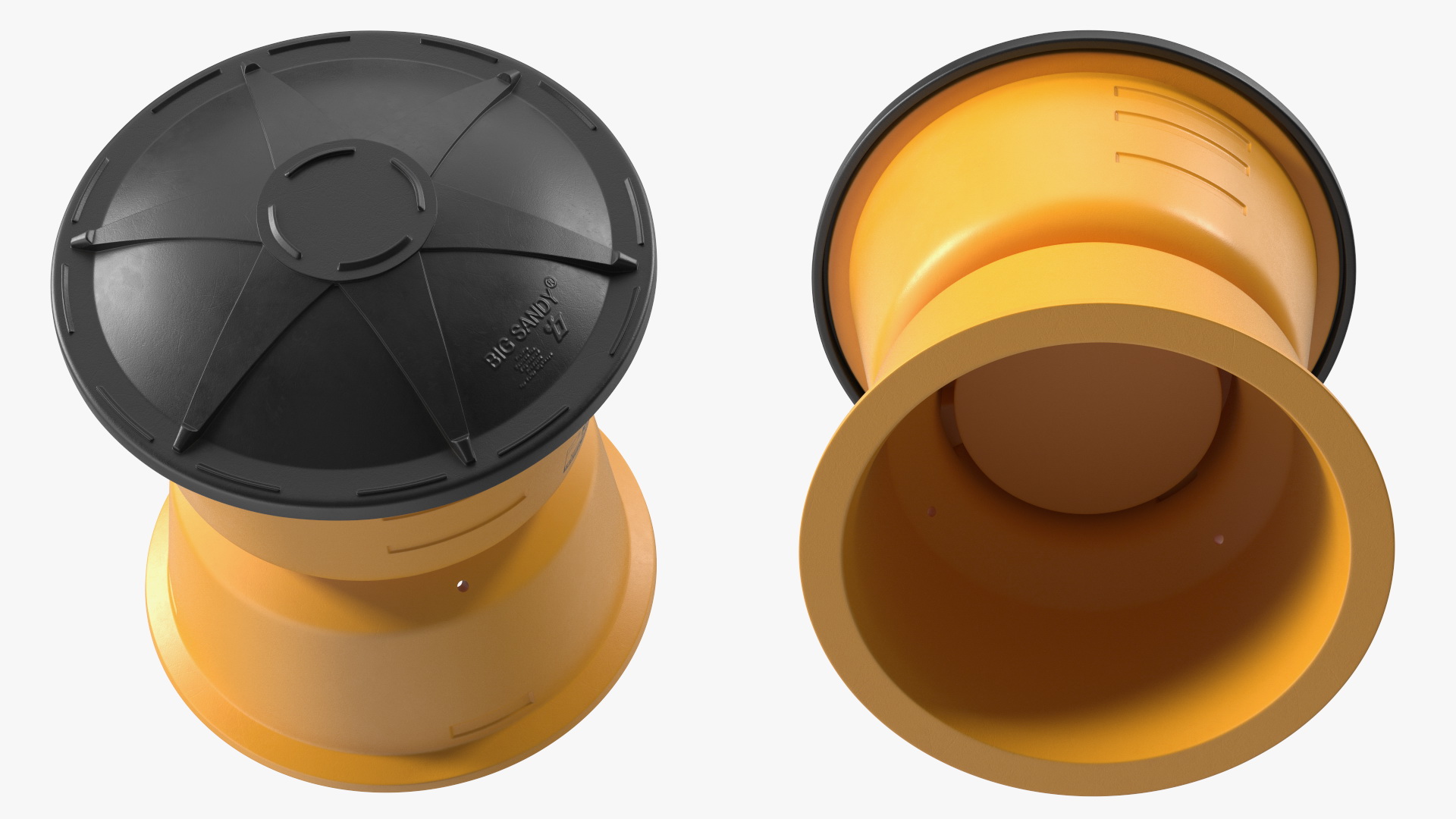 3D Impact Attenuator Combination Barrel